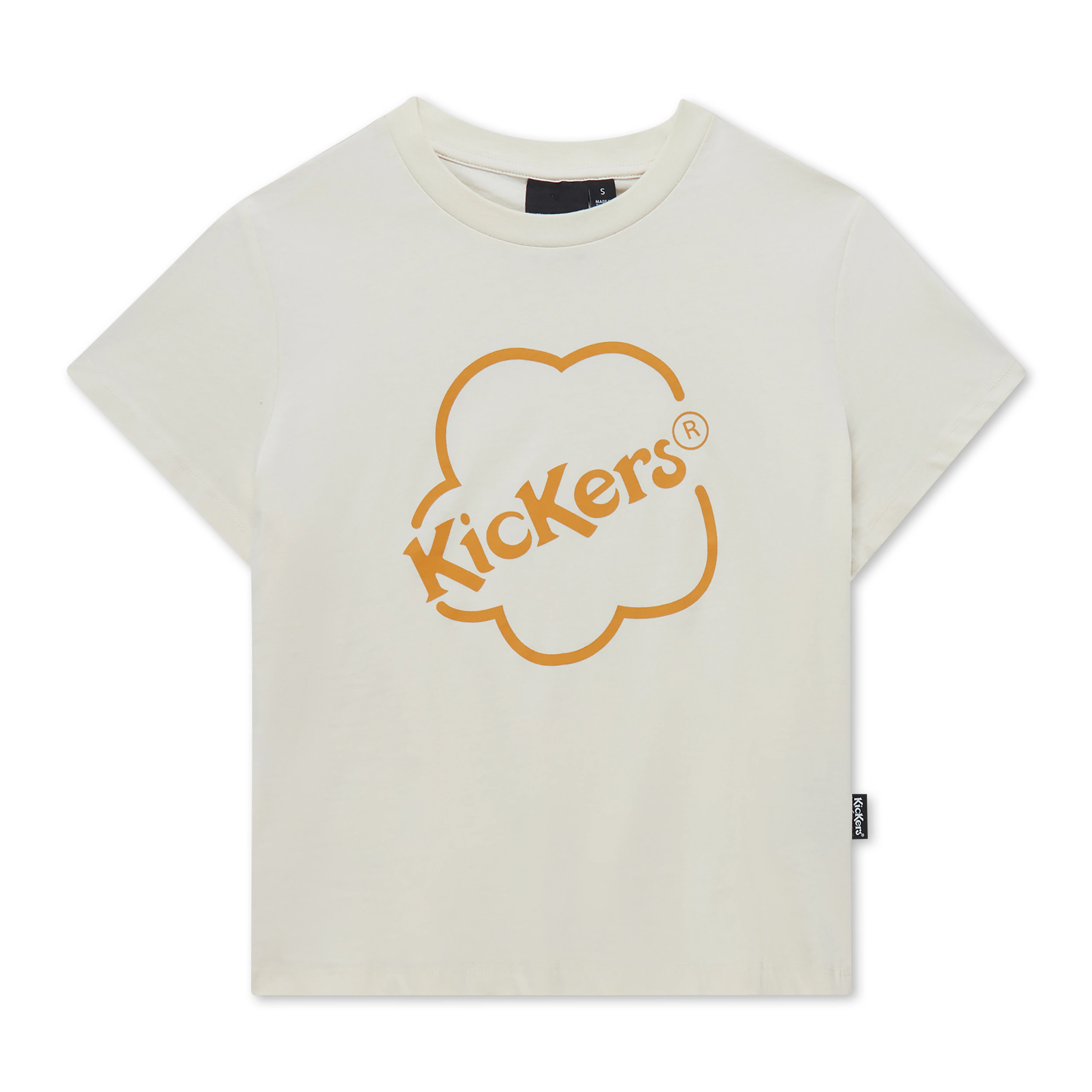 Adult Womens Kickers Classic Skinny Tee White