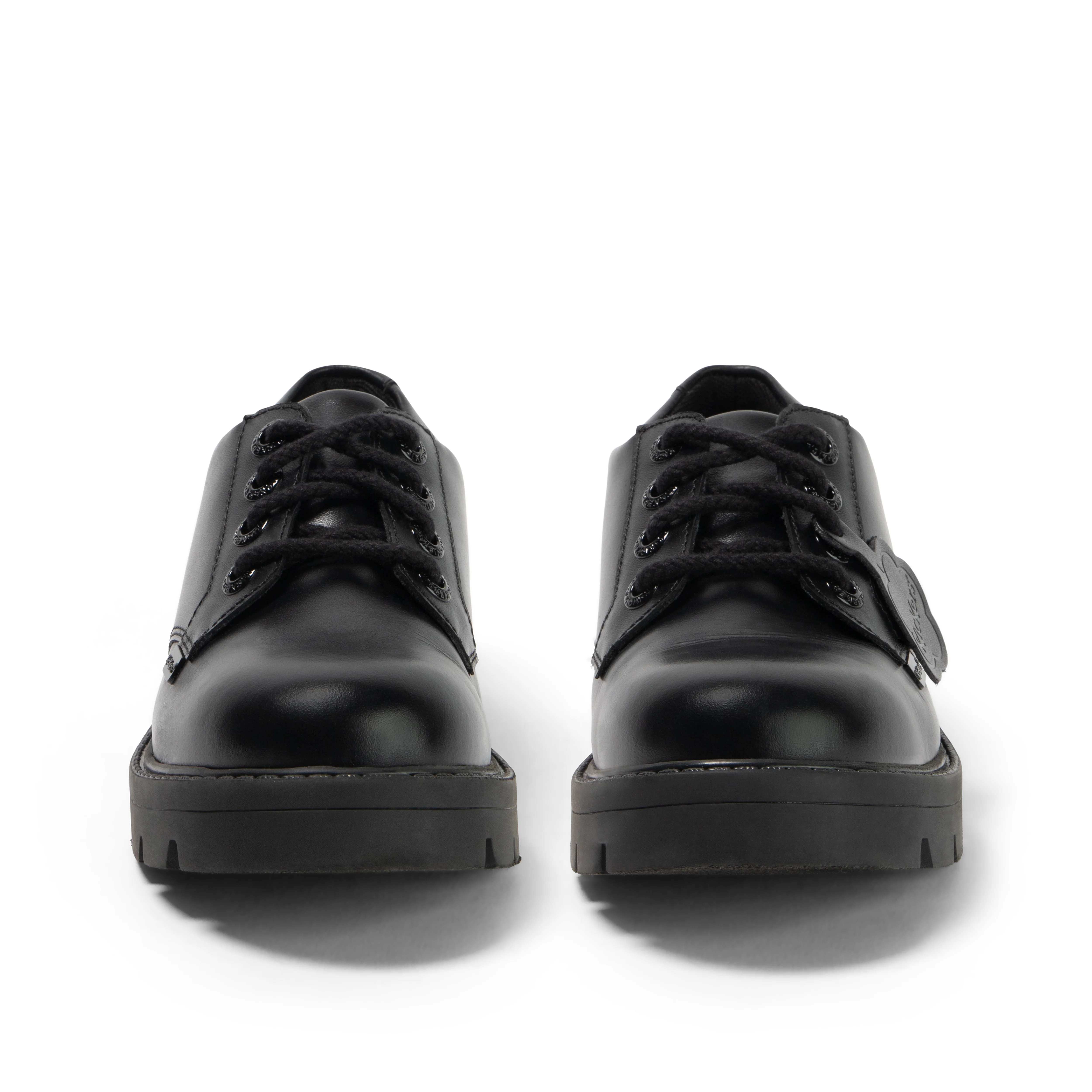 Adult Womens Kori Lace High shine Leather Black - Image 2