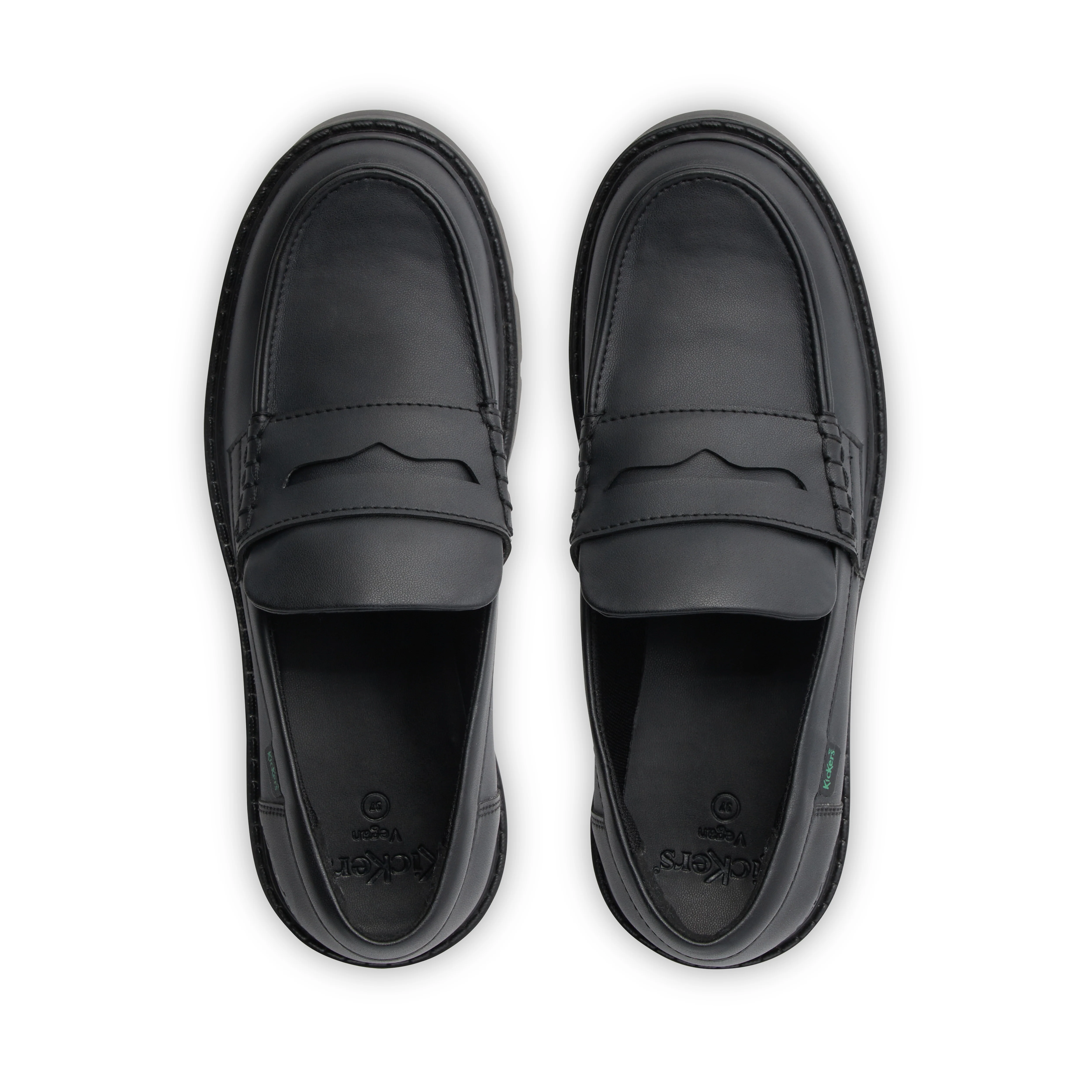 Adult Womens Kori Loafer Leather Alternative Black - Image 4