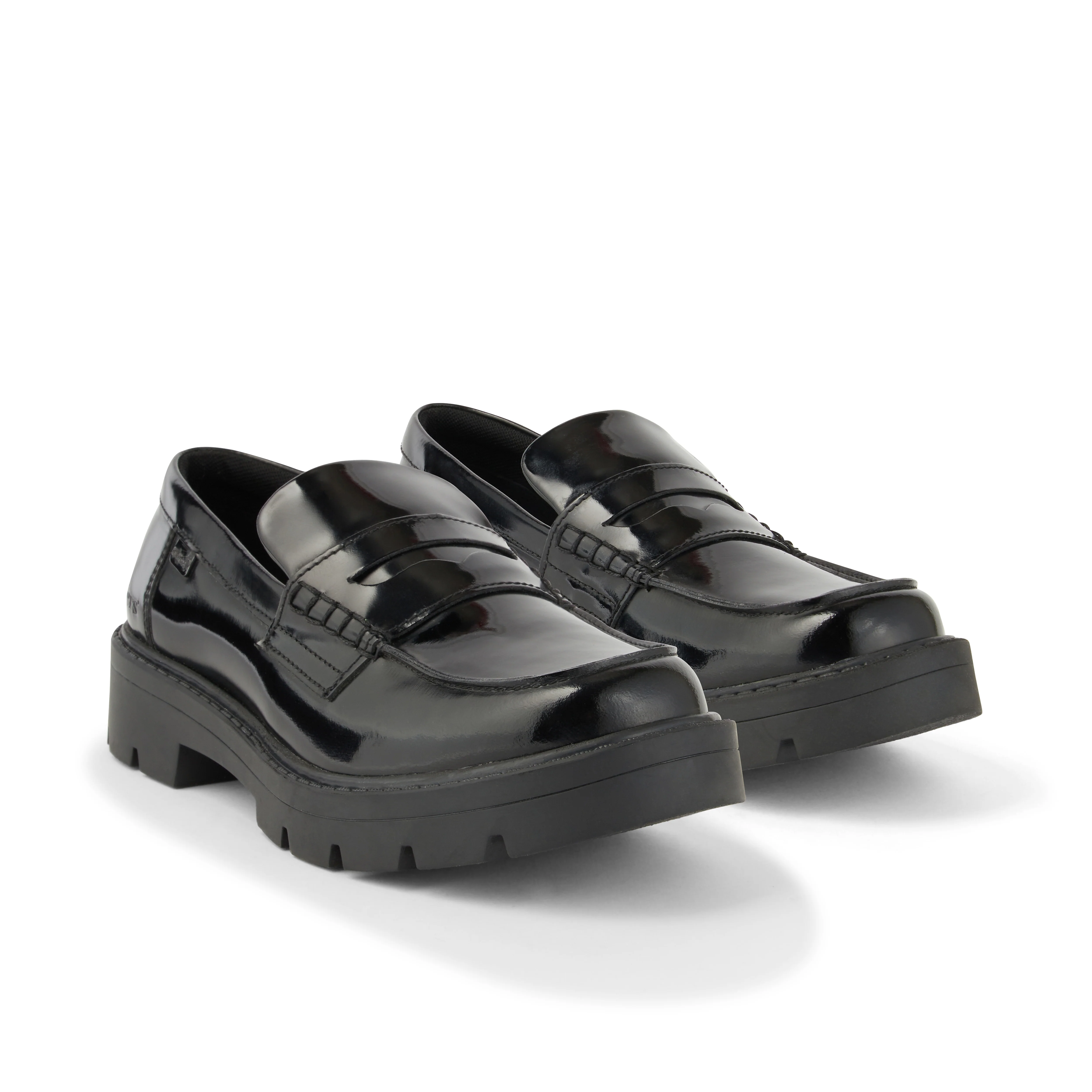 Adult Womens Kori Loafer Leather Black - Image 3