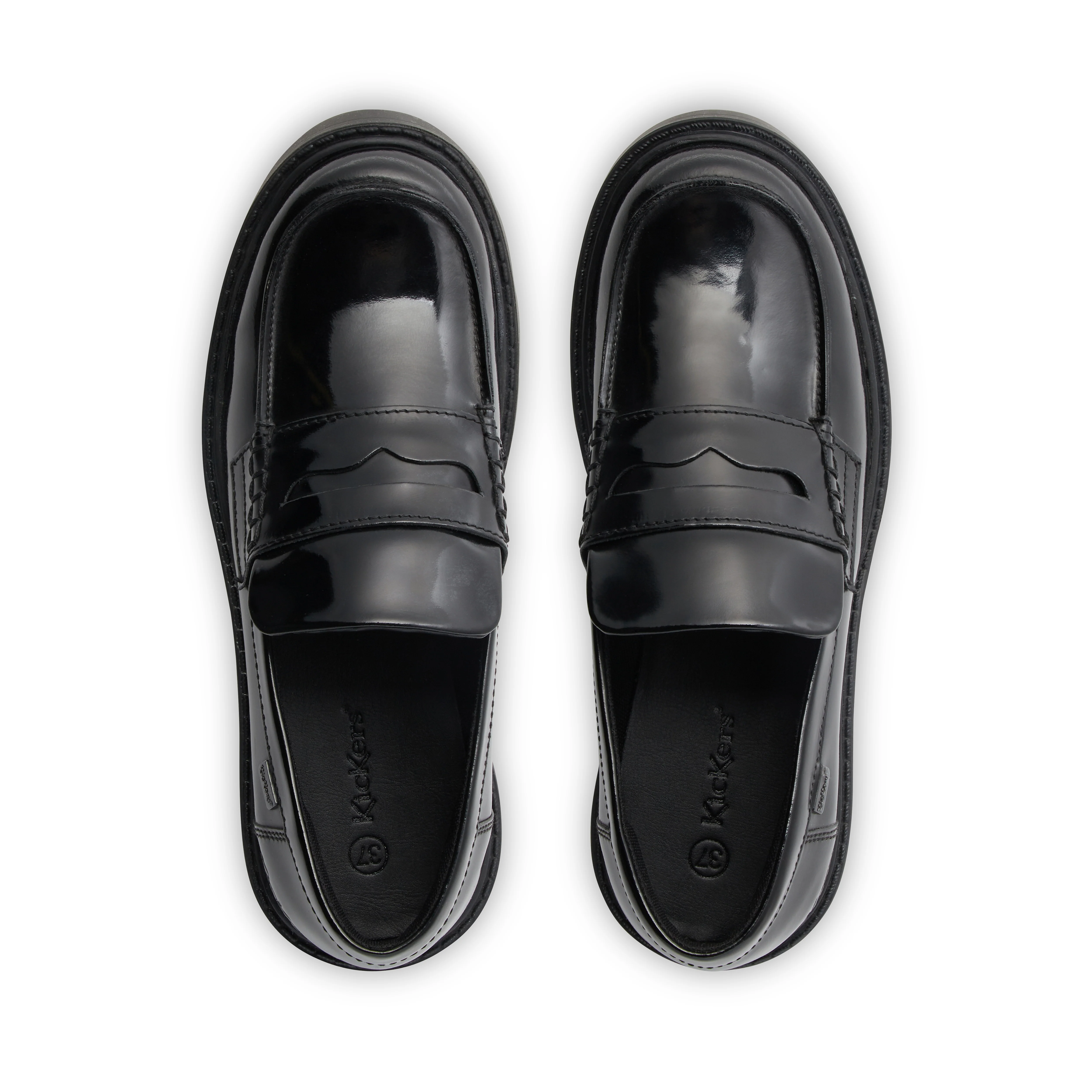 Adult Womens Kori Loafer Leather Black - Image 4