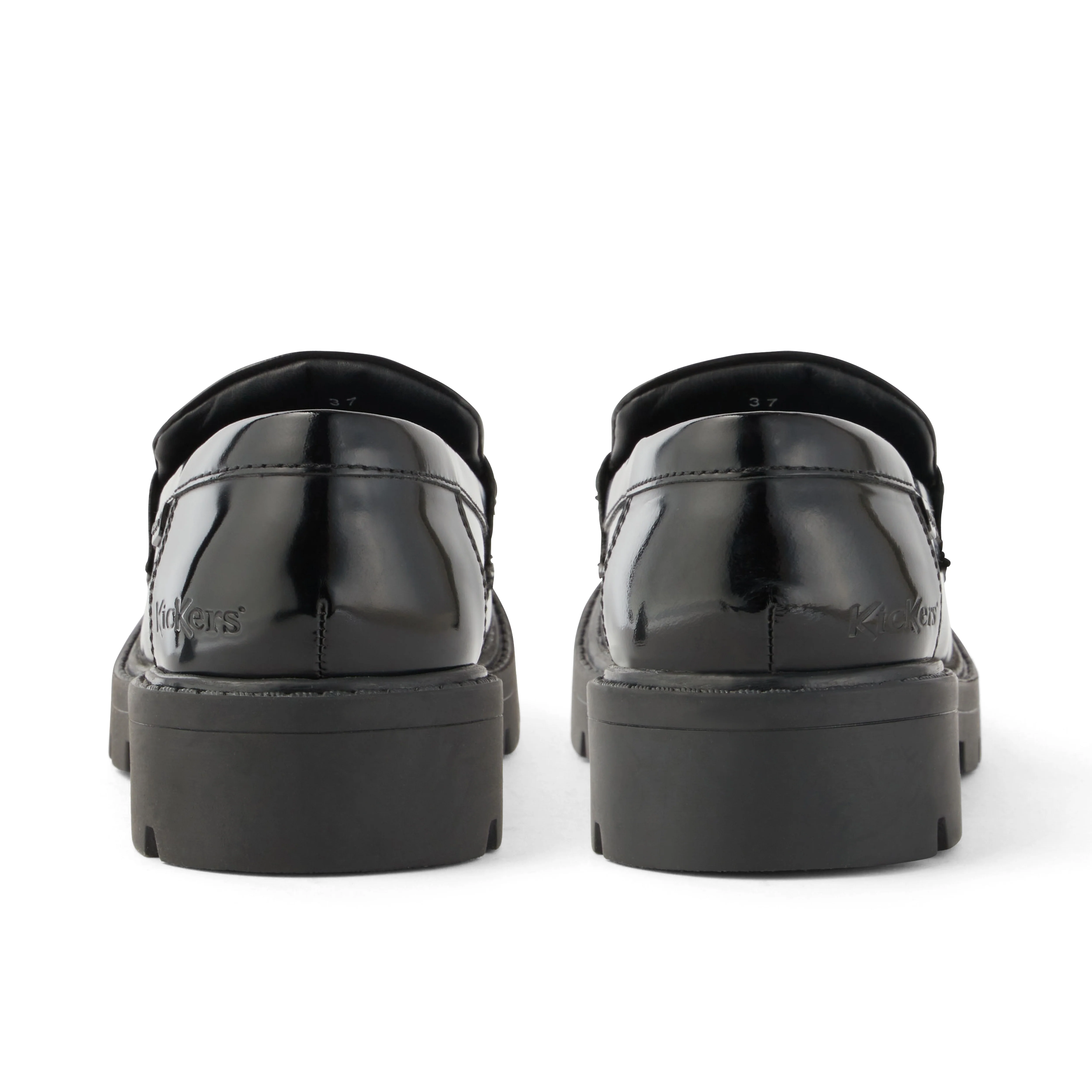 Adult Womens Kori Loafer Leather Black - Image 5