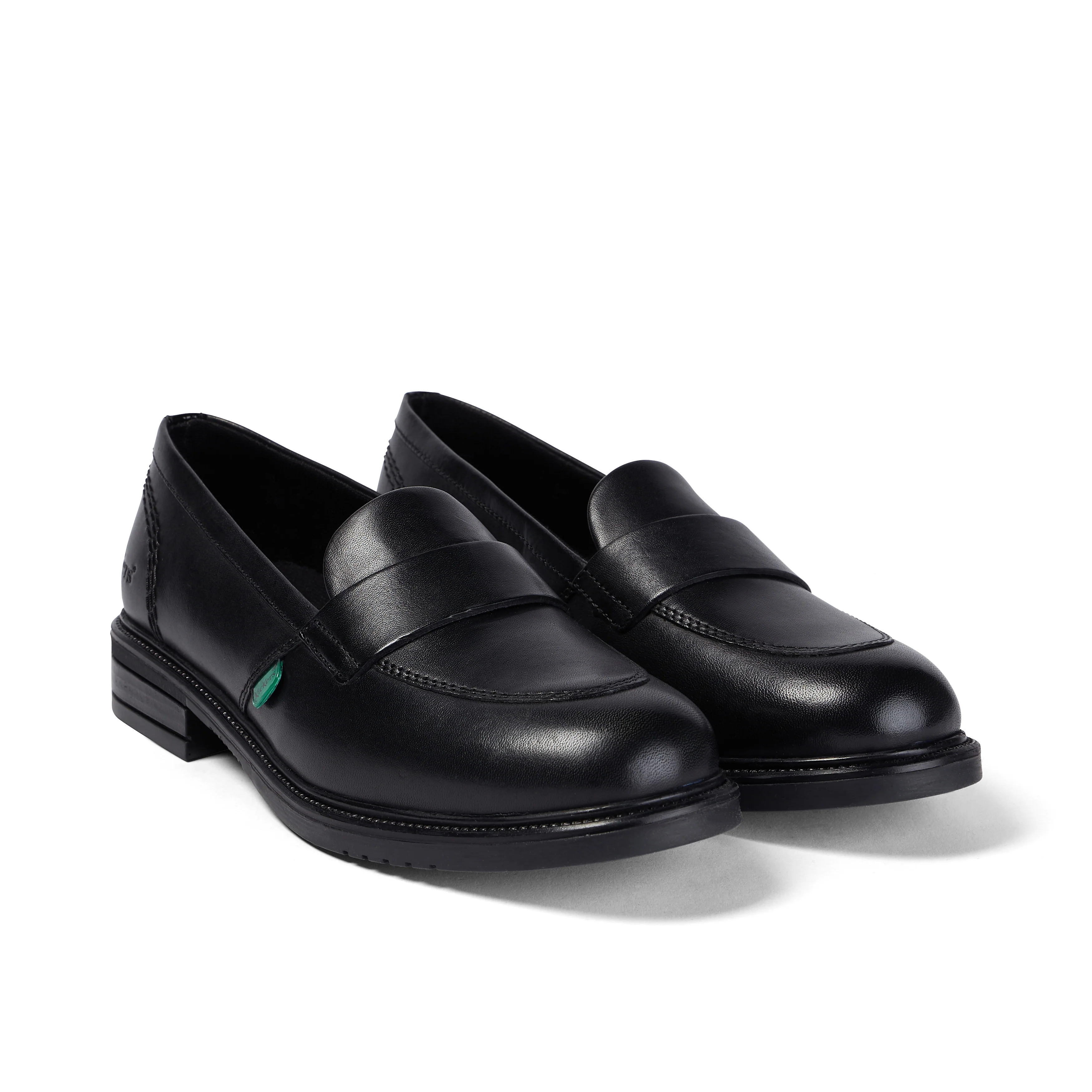 Adult Womens Lach Slip Leather Black - Image 3