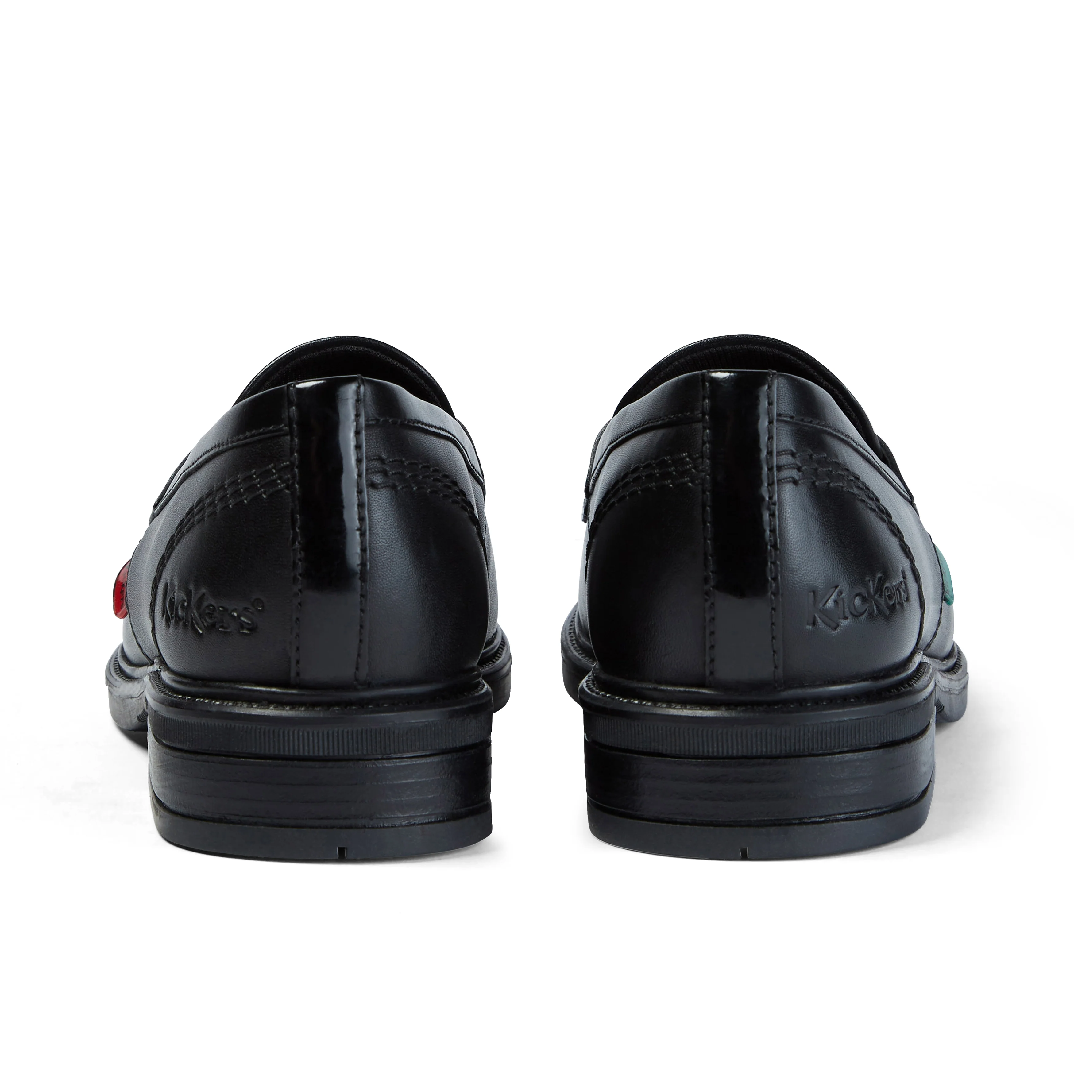 Adult Womens Lach Slip Leather Black - Image 5
