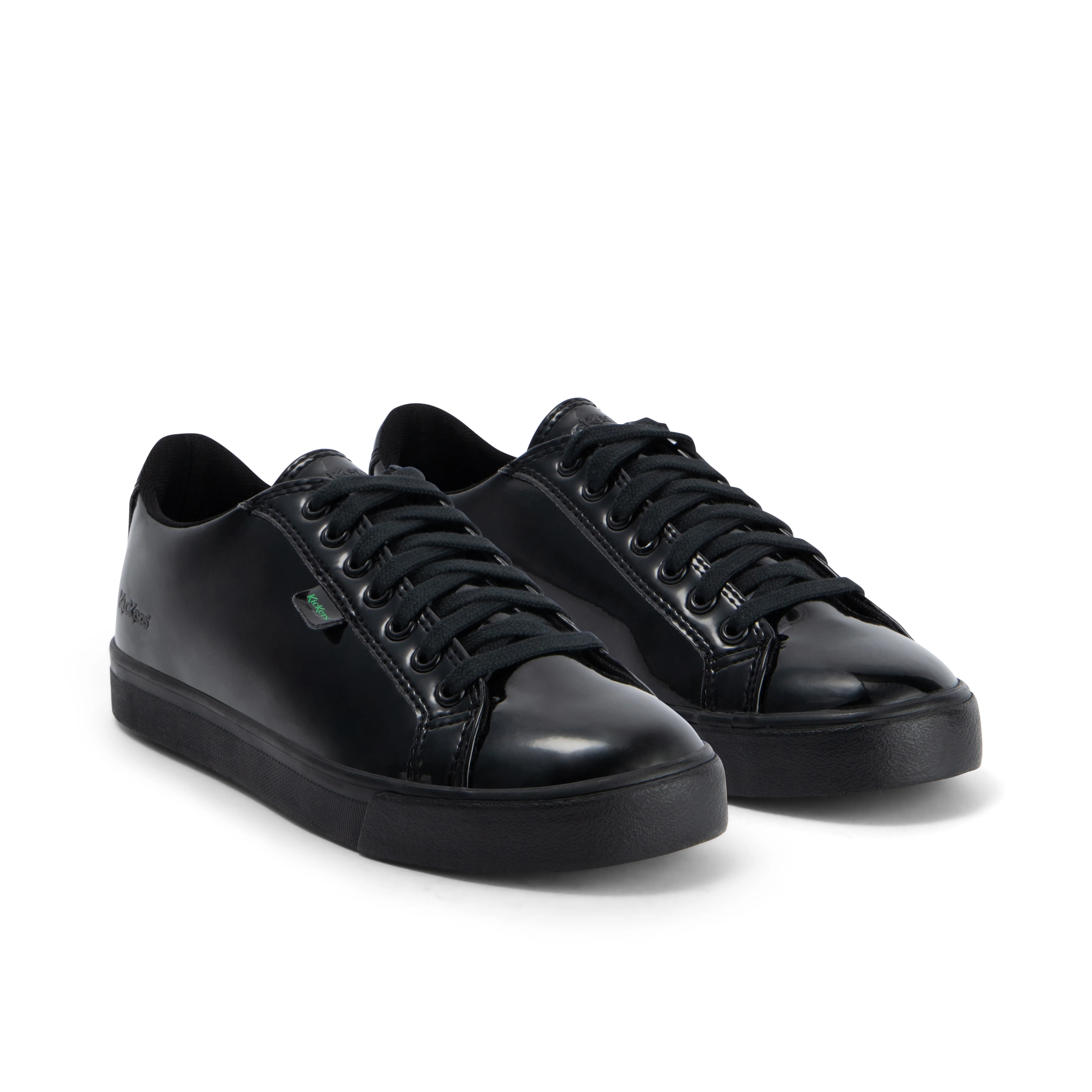 Adult Womens Tovni Lacer Leather Alternative Patent Leather Black - Image 3