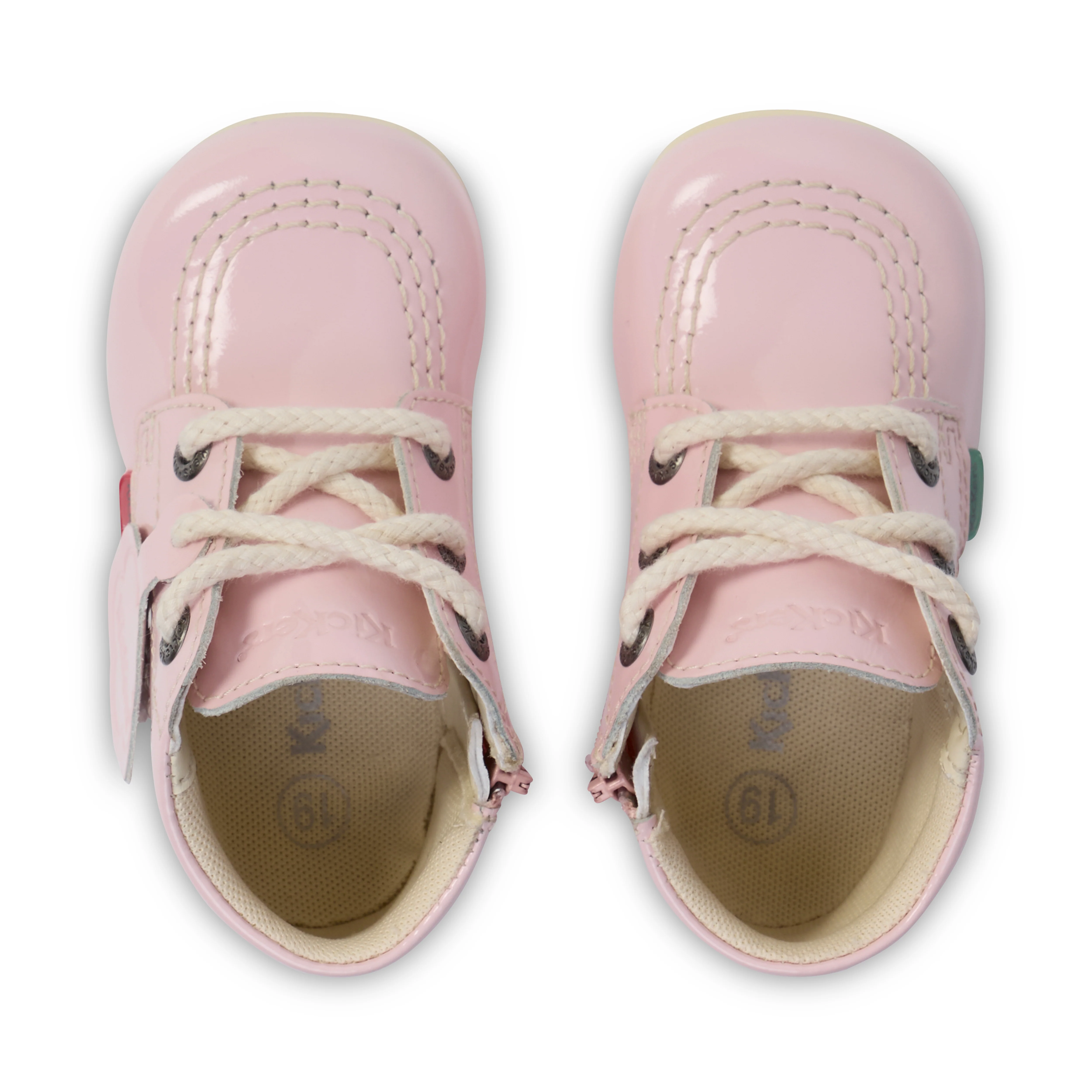 Baby Girl Kick Hi Pink - Image 4