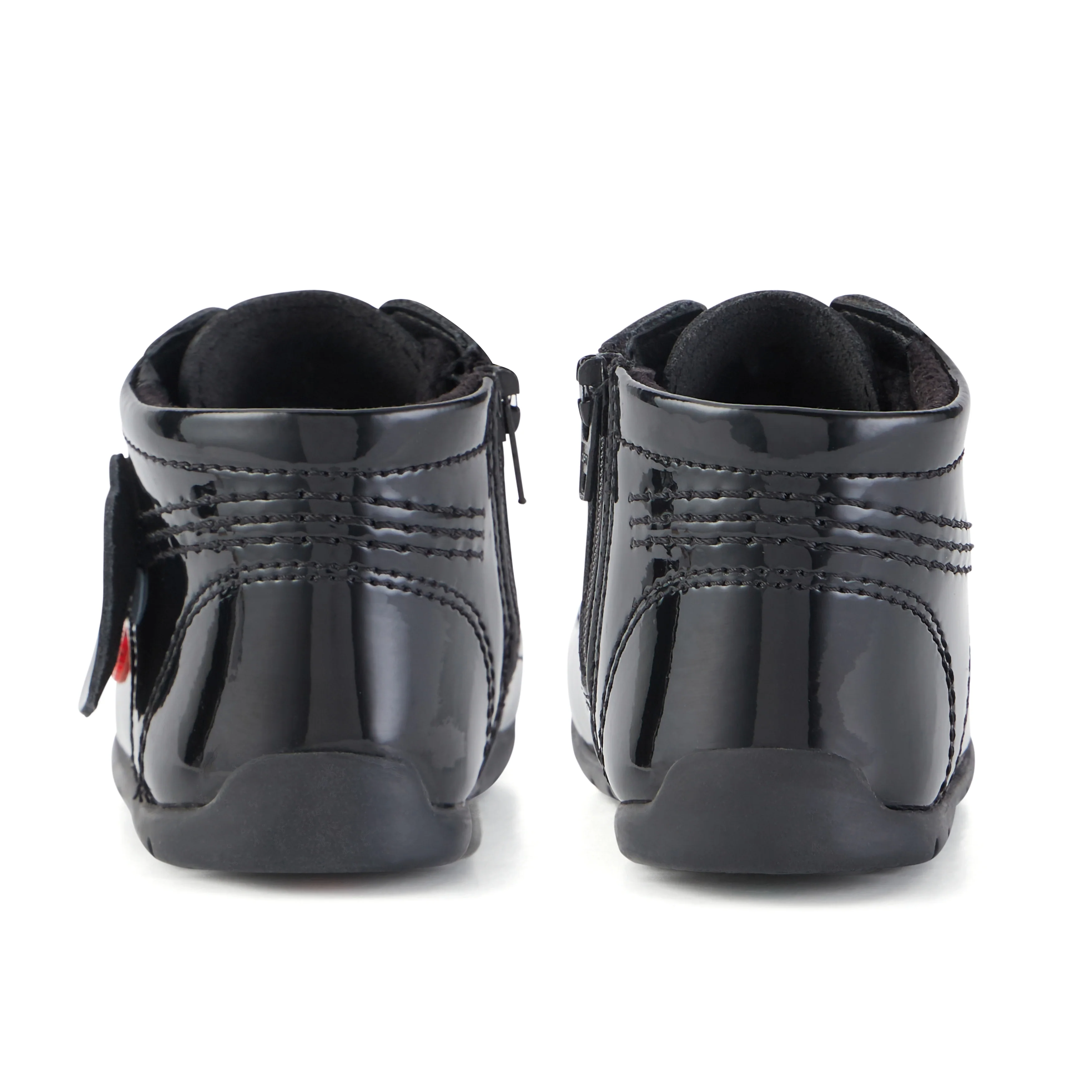 Baby Kick Hi B Zip Patent Leather Black - Image 5