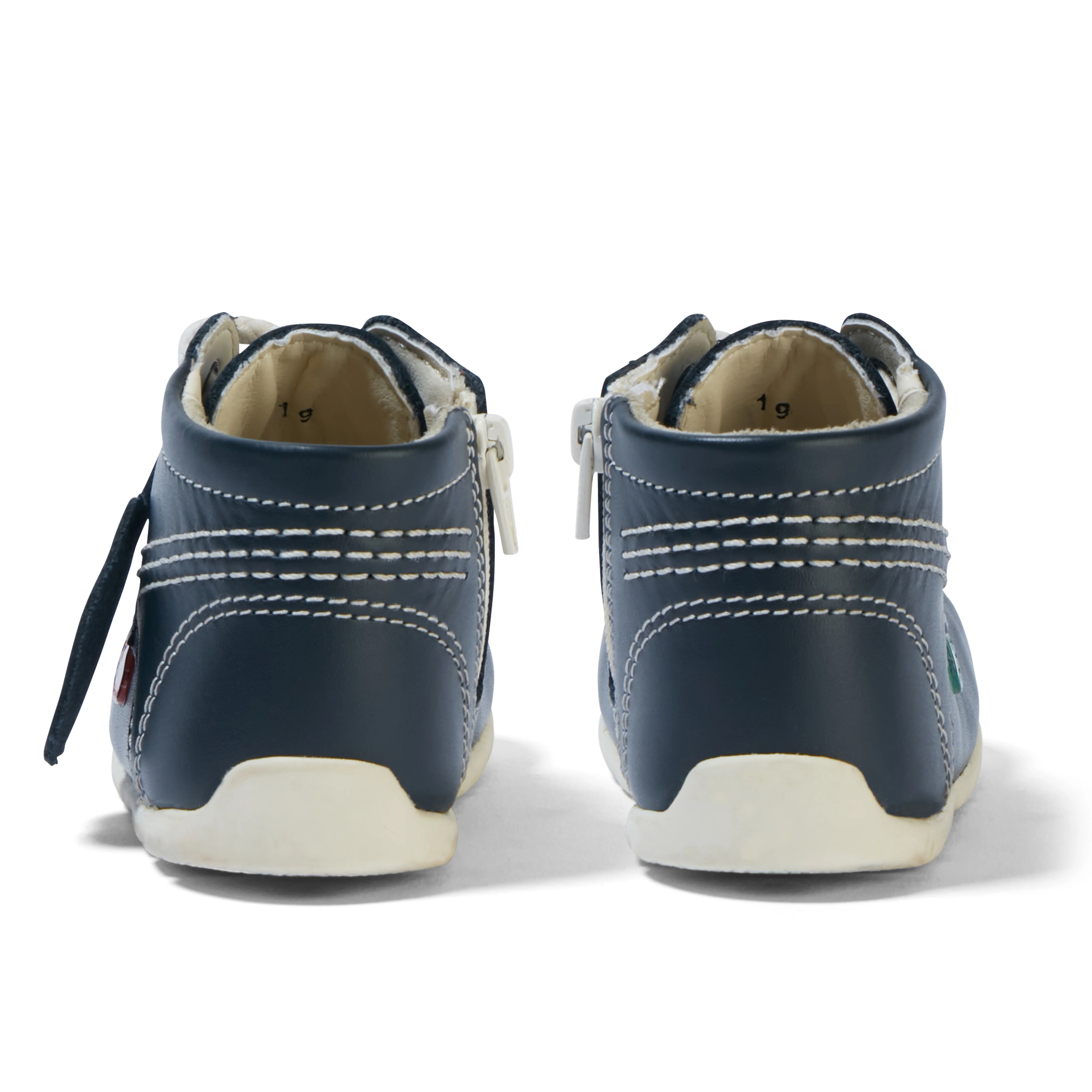 Baby Kick Hi Leather Navy - Image 5