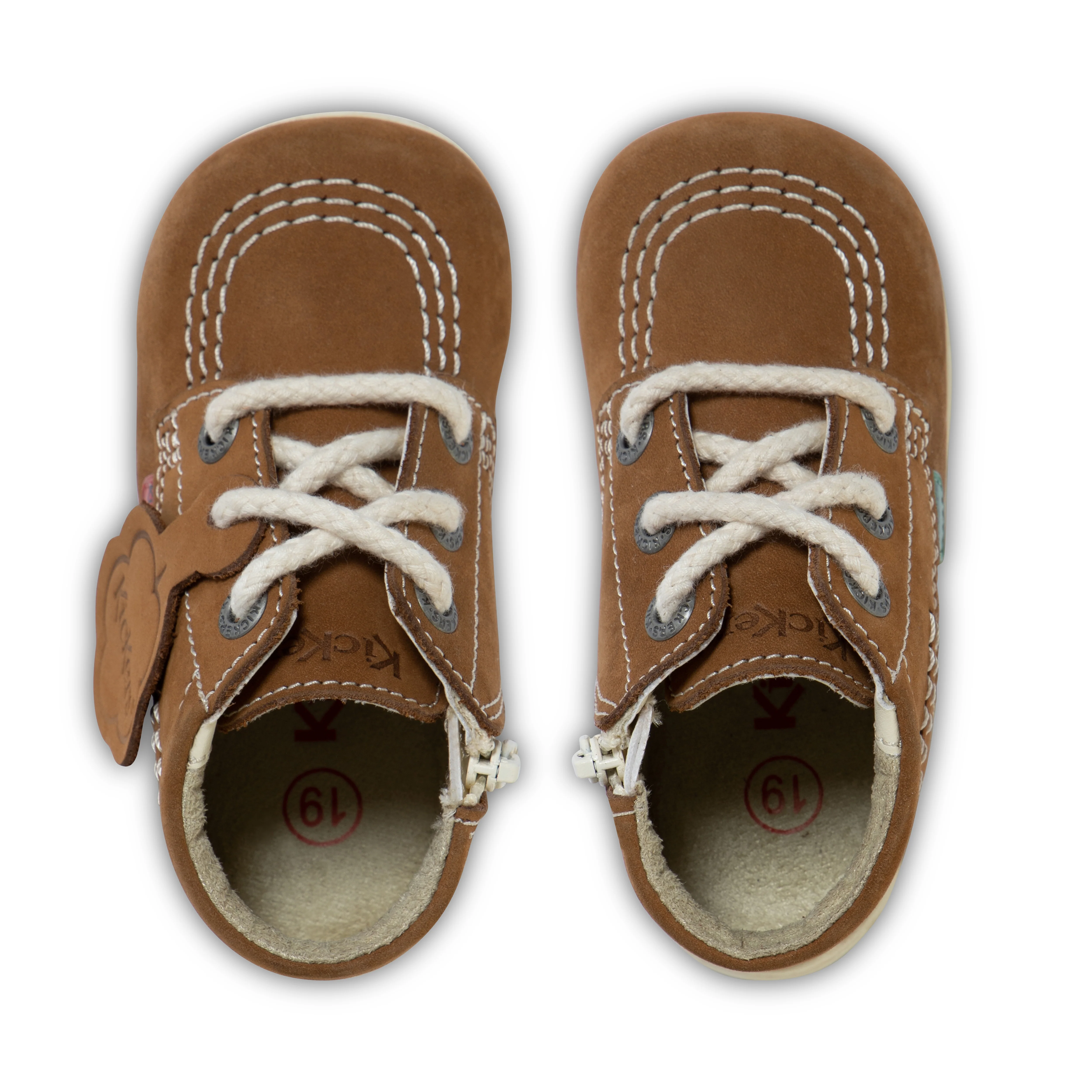 Baby Kick Hi Leather Tan - Image 4