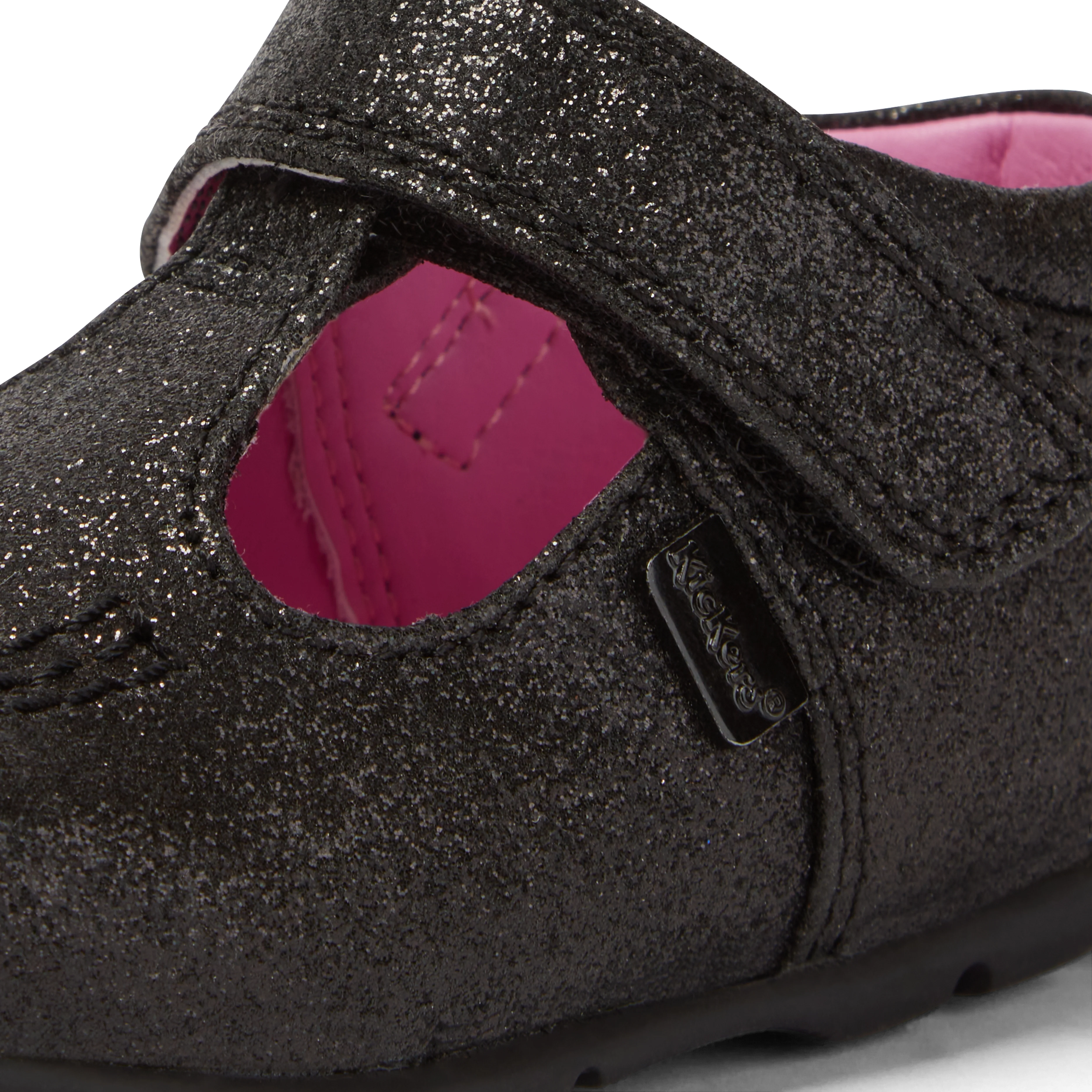 Baby Kick T Glitter Textile Black - Image 6