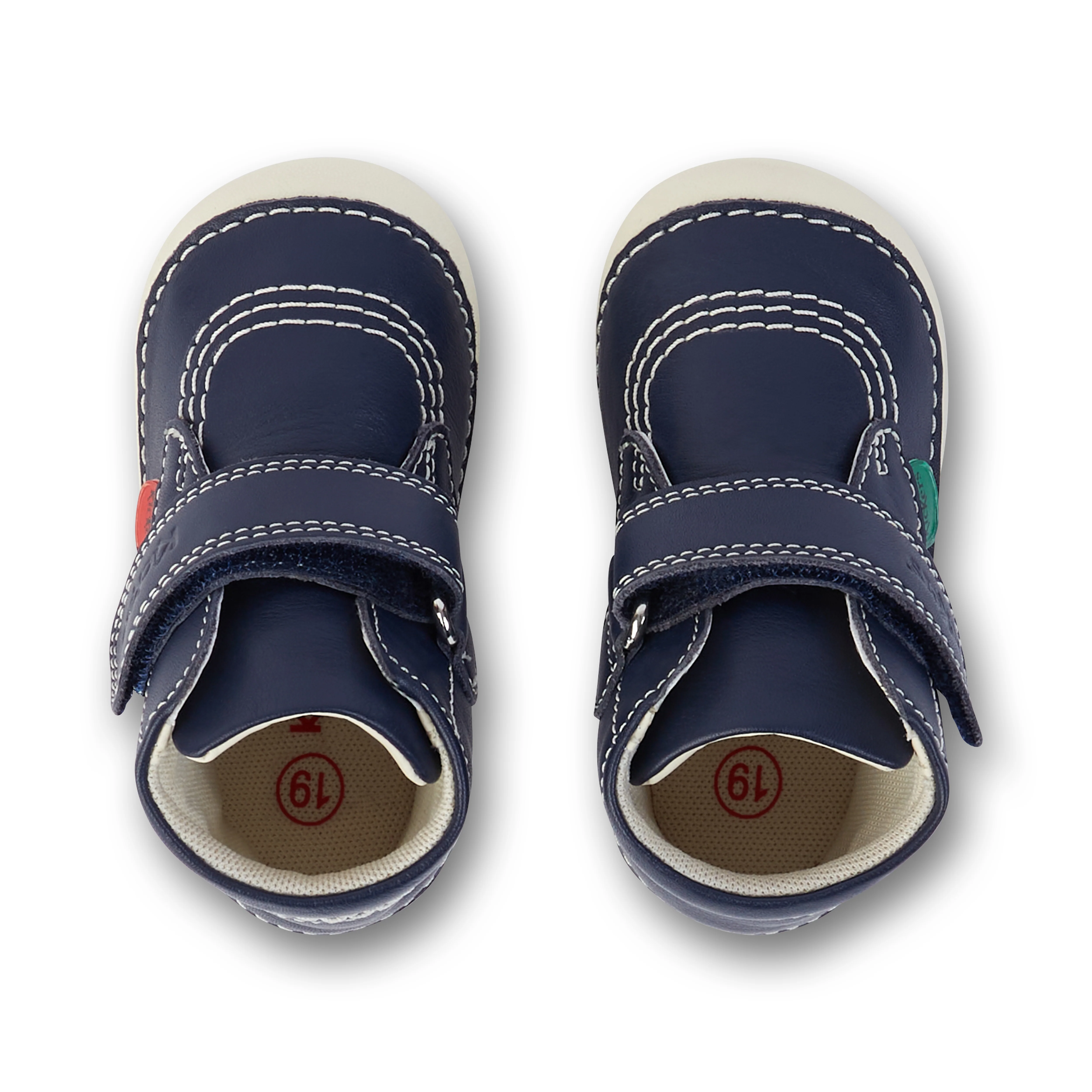 Baby Unisex Softer Hi Baby Leather Navy - Image 4