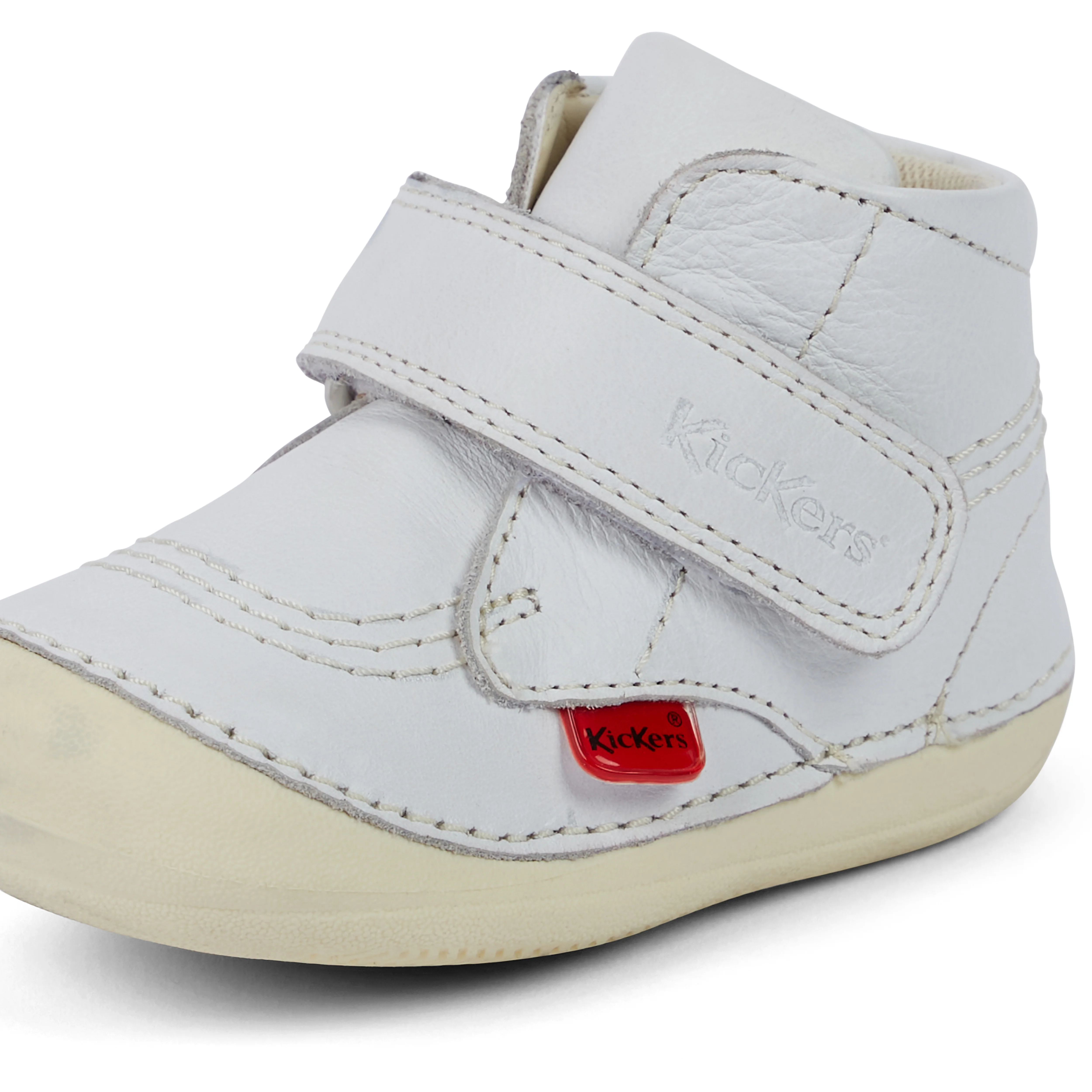 Baby Unisex Softer Hi Baby Leather White - Image 6
