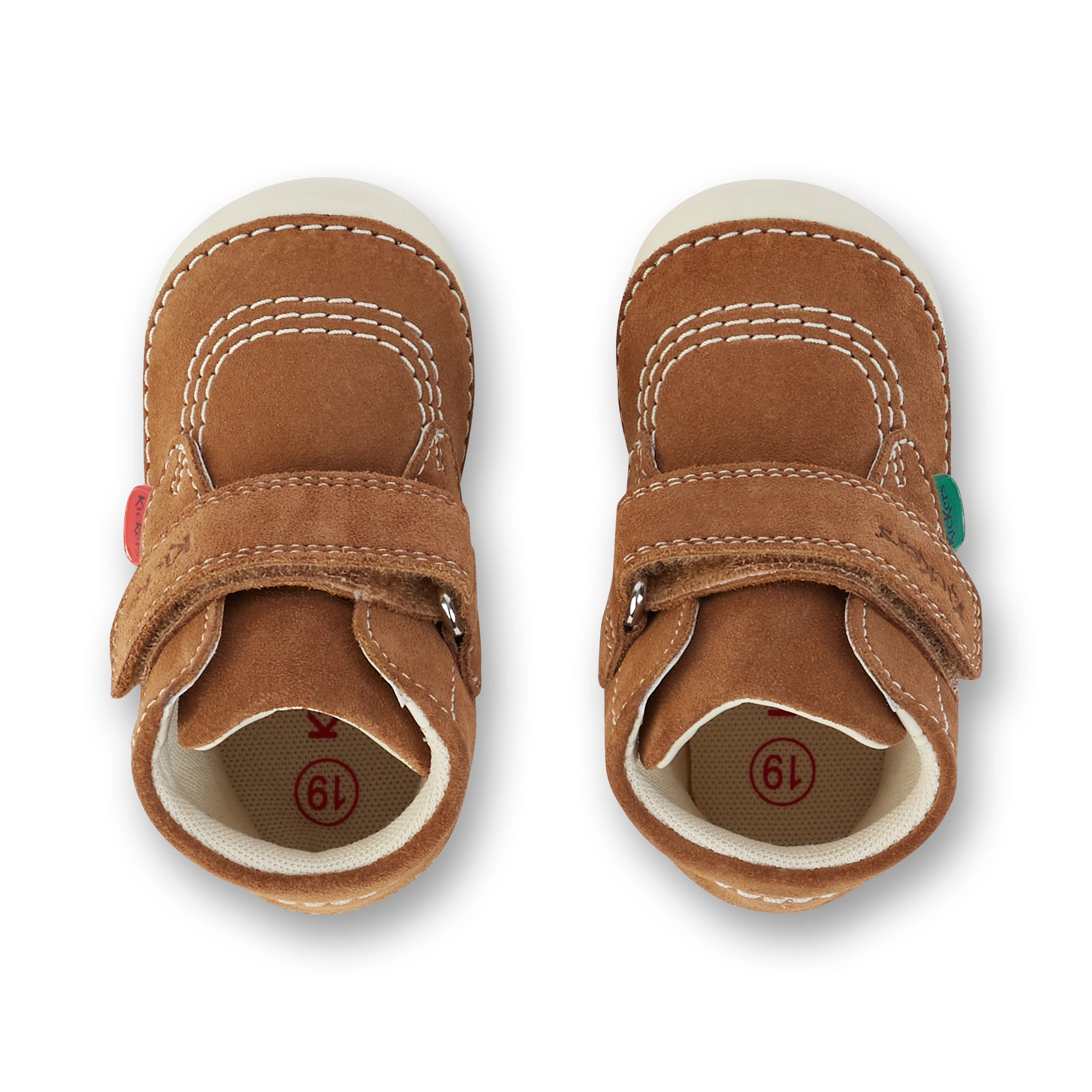 Baby Unisex Softer Hi Baby Suede Tan - Image 4