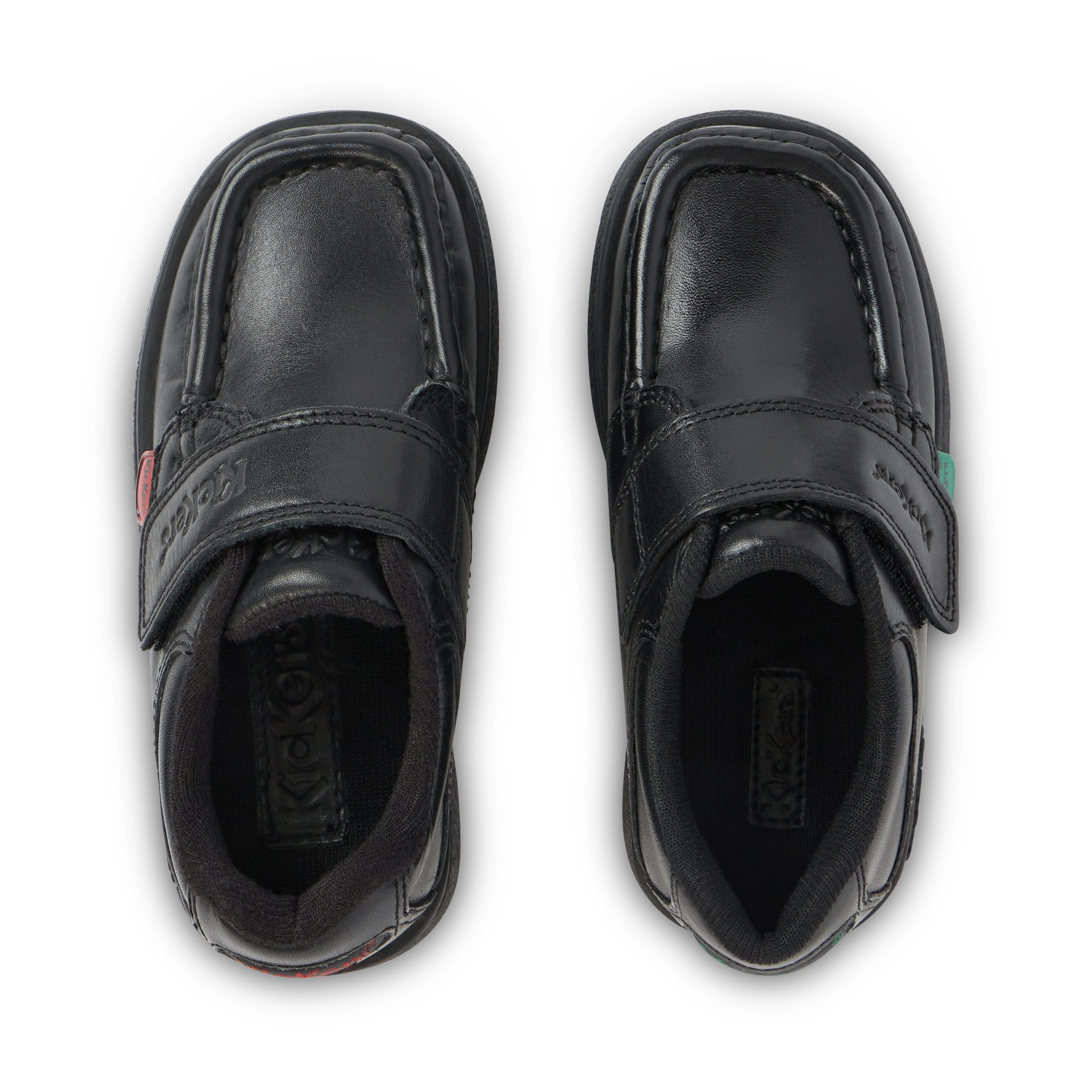 Infant Boys Fragma Strap Leather Black - Image 4