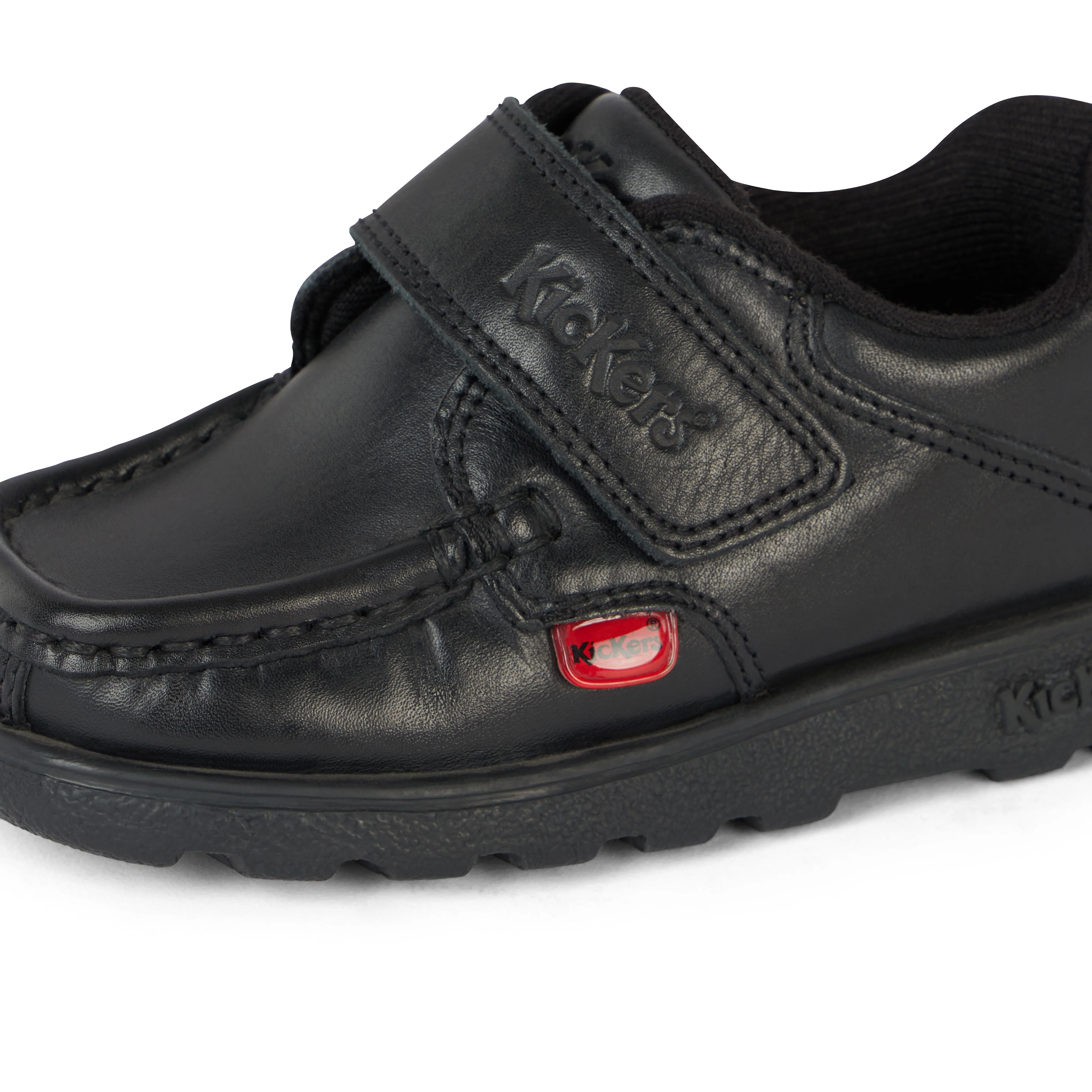 Infant Boys Fragma Strap Leather Black - Image 6