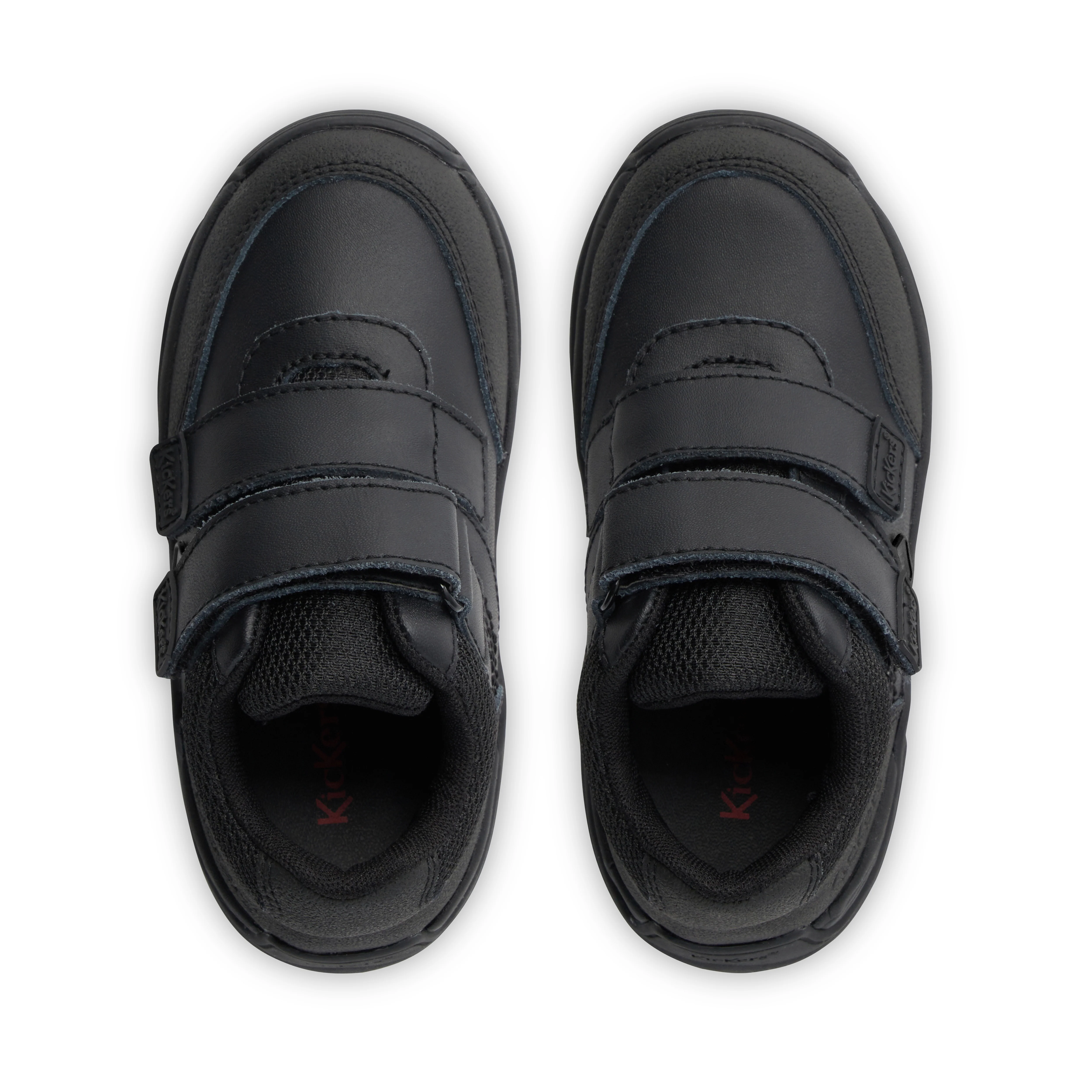 Infant Boys Stomper Mid Leather Black - Image 4