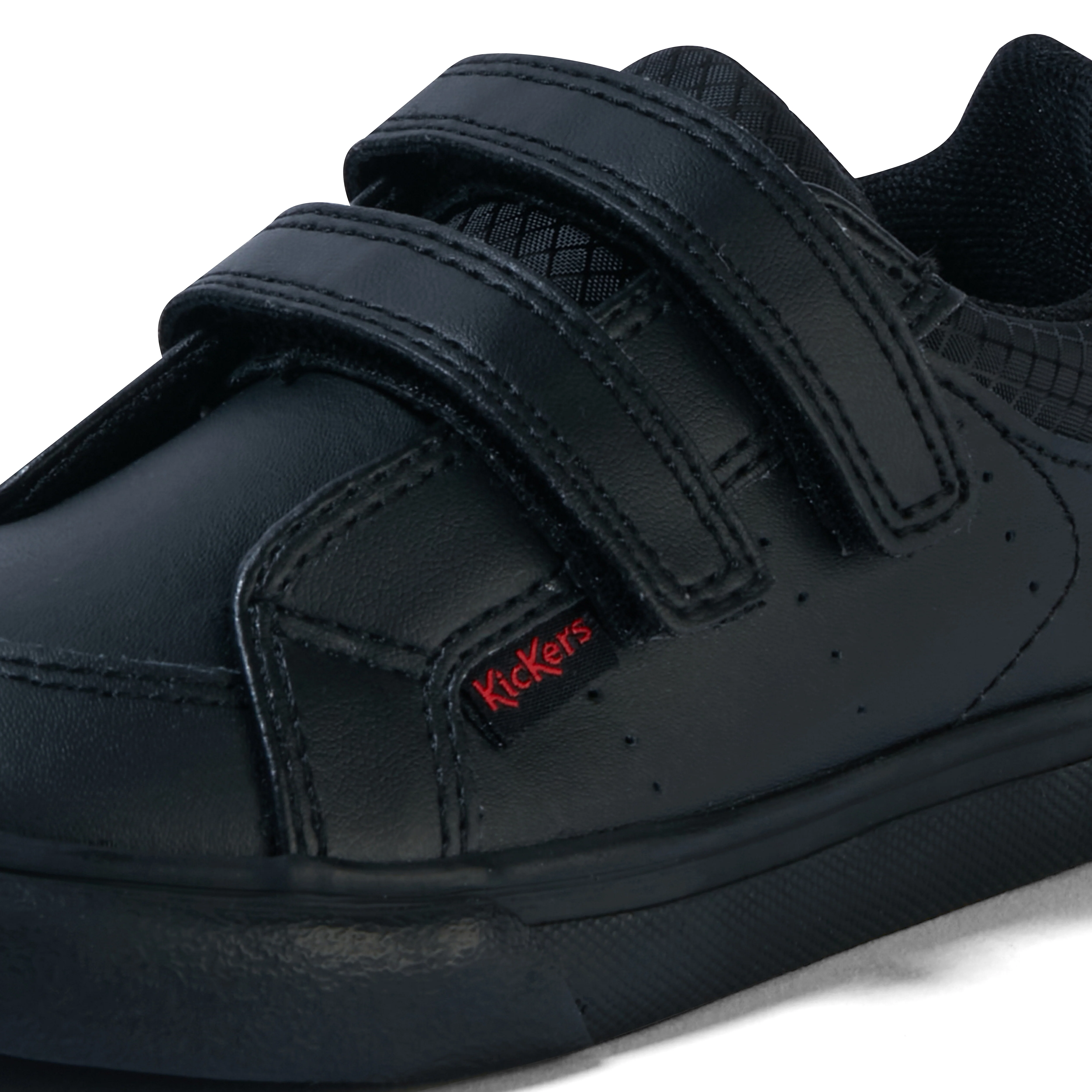 Infant Boys Tovni Twin Vel Leather Black - Image 6