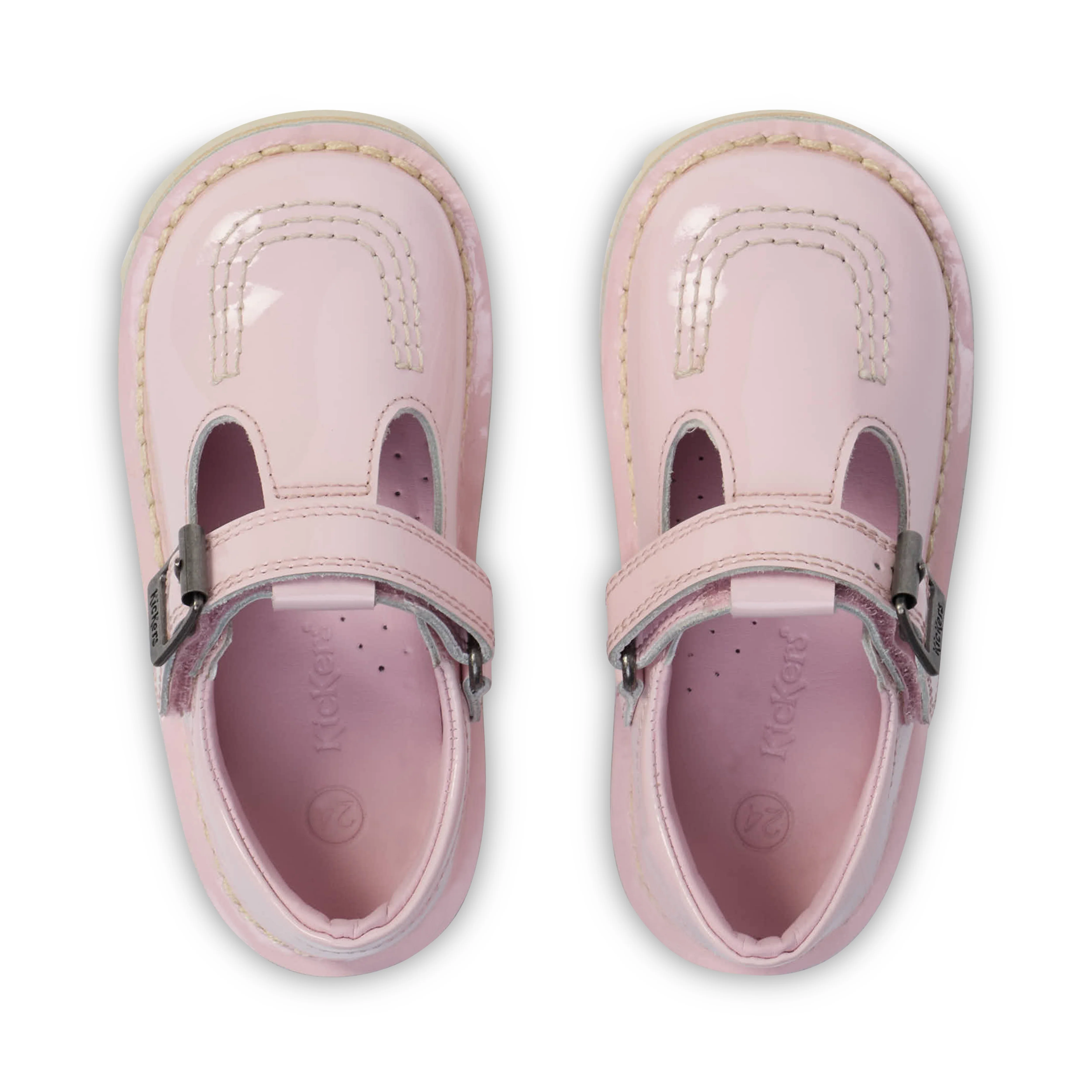 Infant Girl Kick T-Bar Light Pink - Image 4