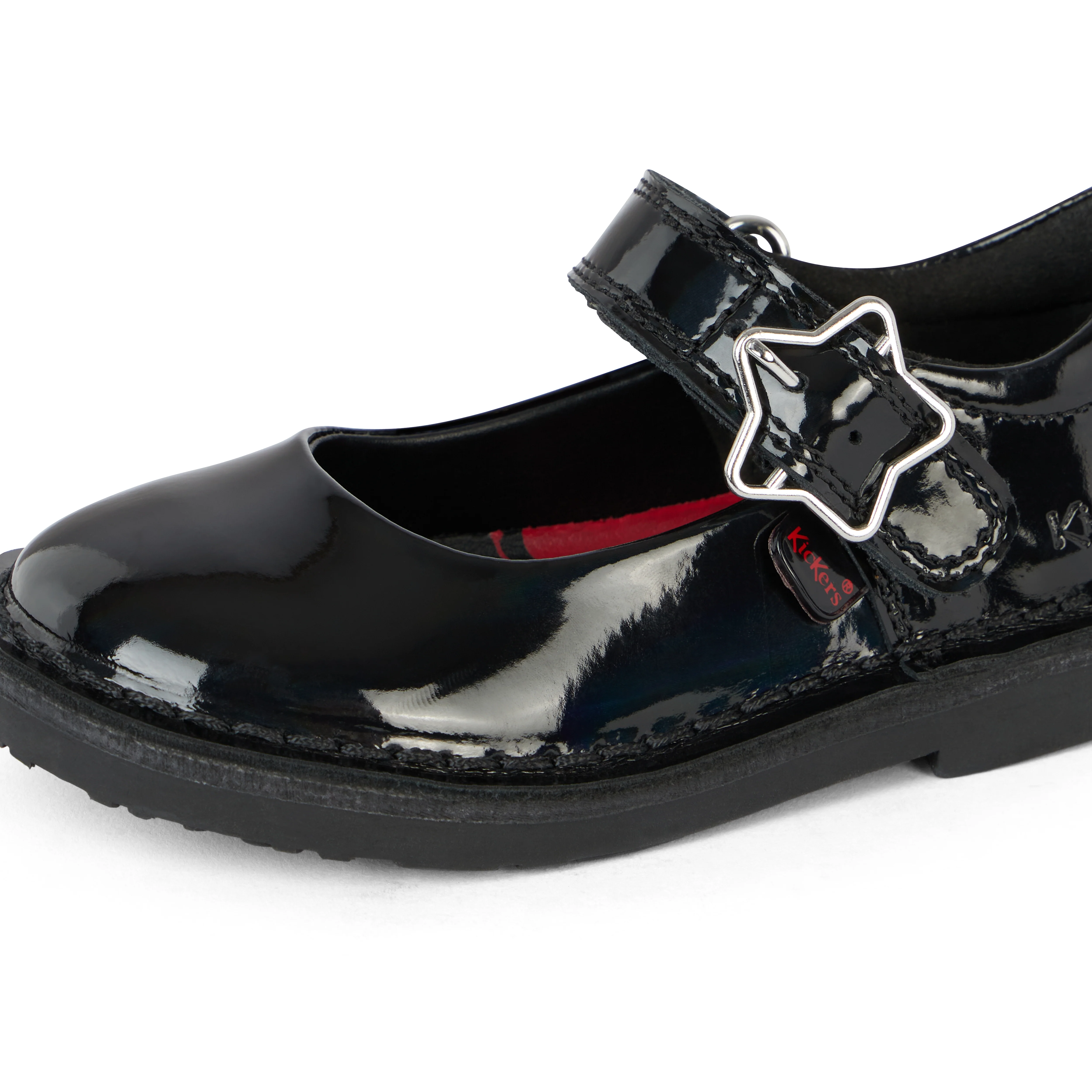 Infant Girls Adlar Mj Stardust Patent Leather Black - Image 6