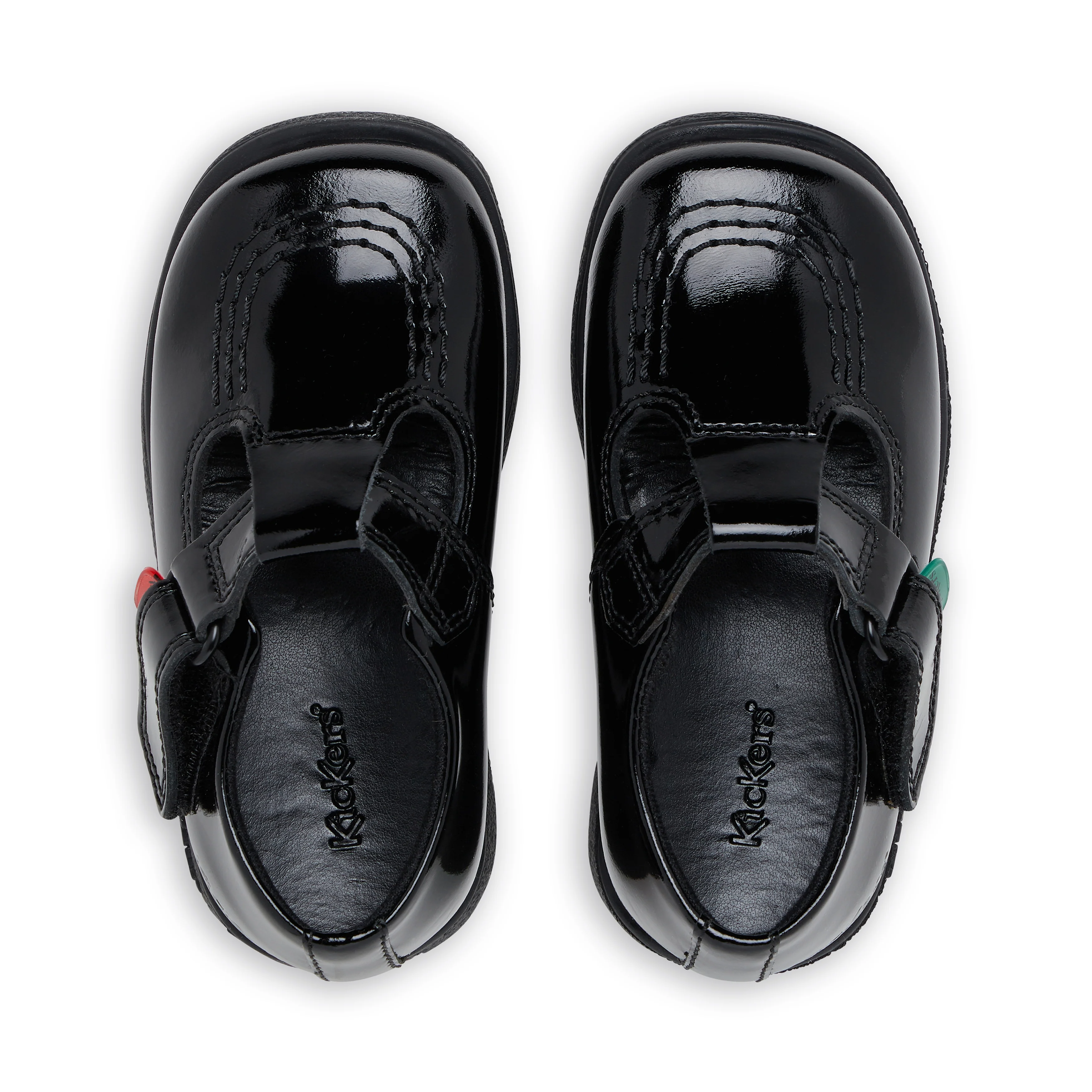 Infant Girls Fragma T-Bar Patent Leather Black - Image 4