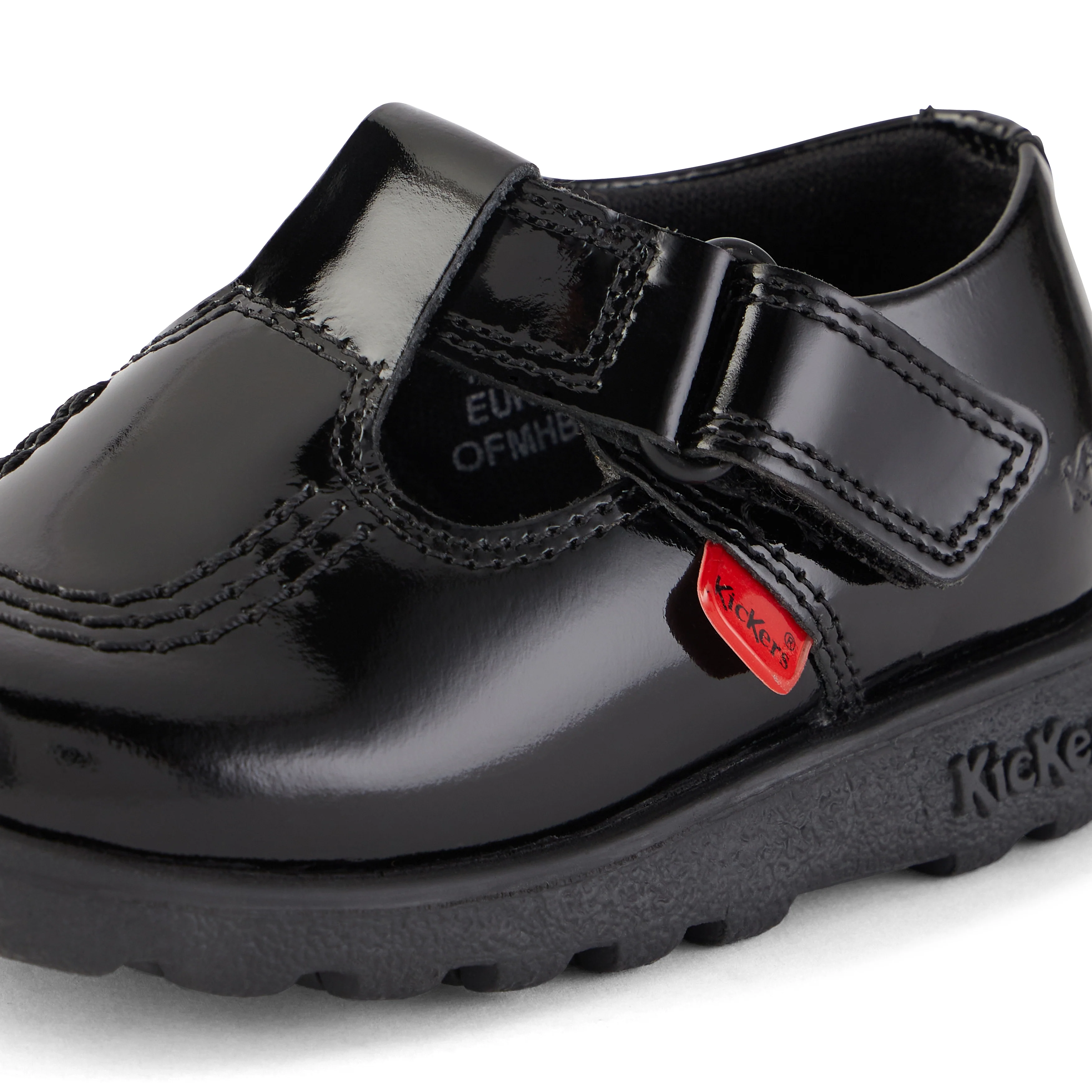 Infant Girls Fragma T-Bar Patent Leather Black - Image 6