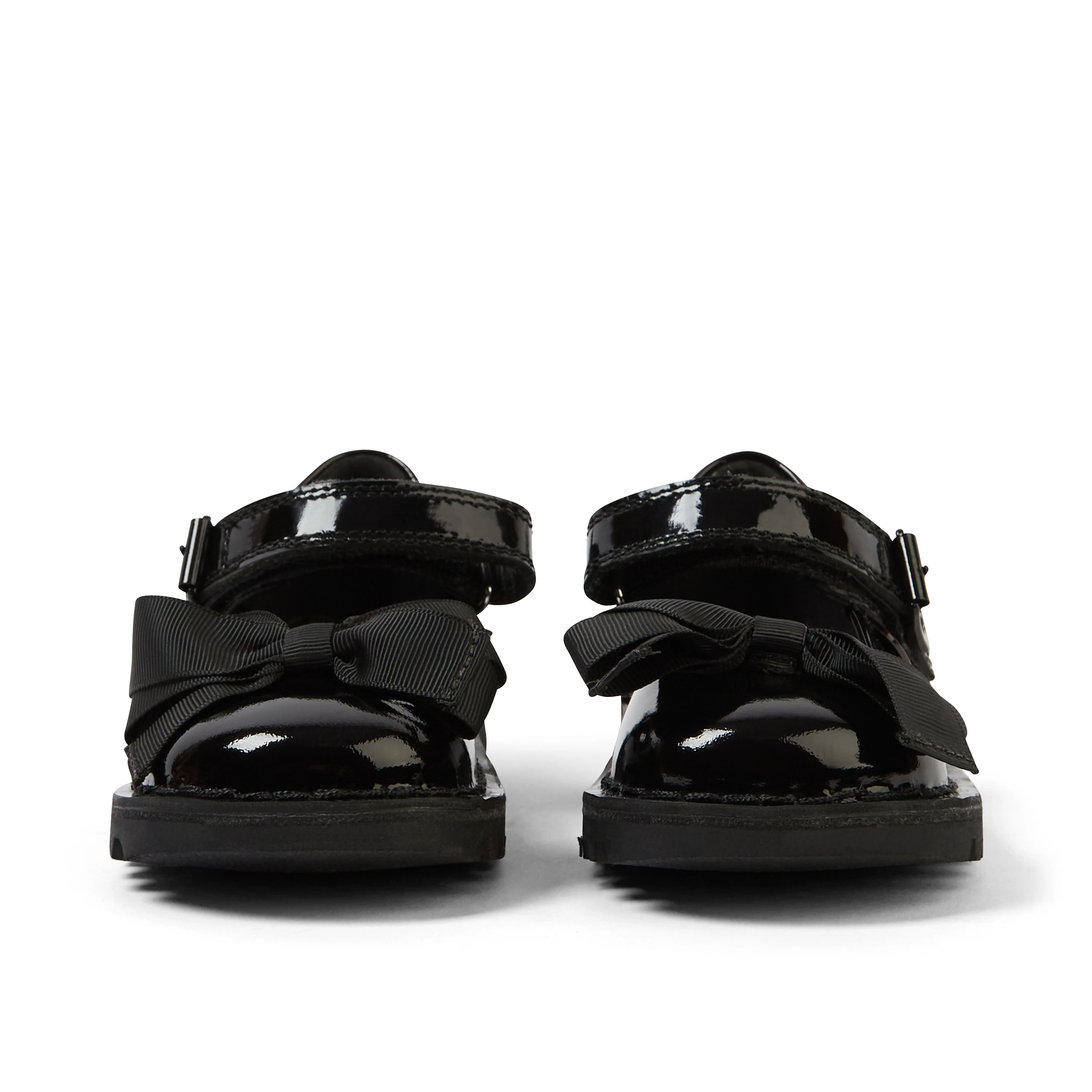 Infant Girls Kick Mj Bow Patent Leather Black - Image 2