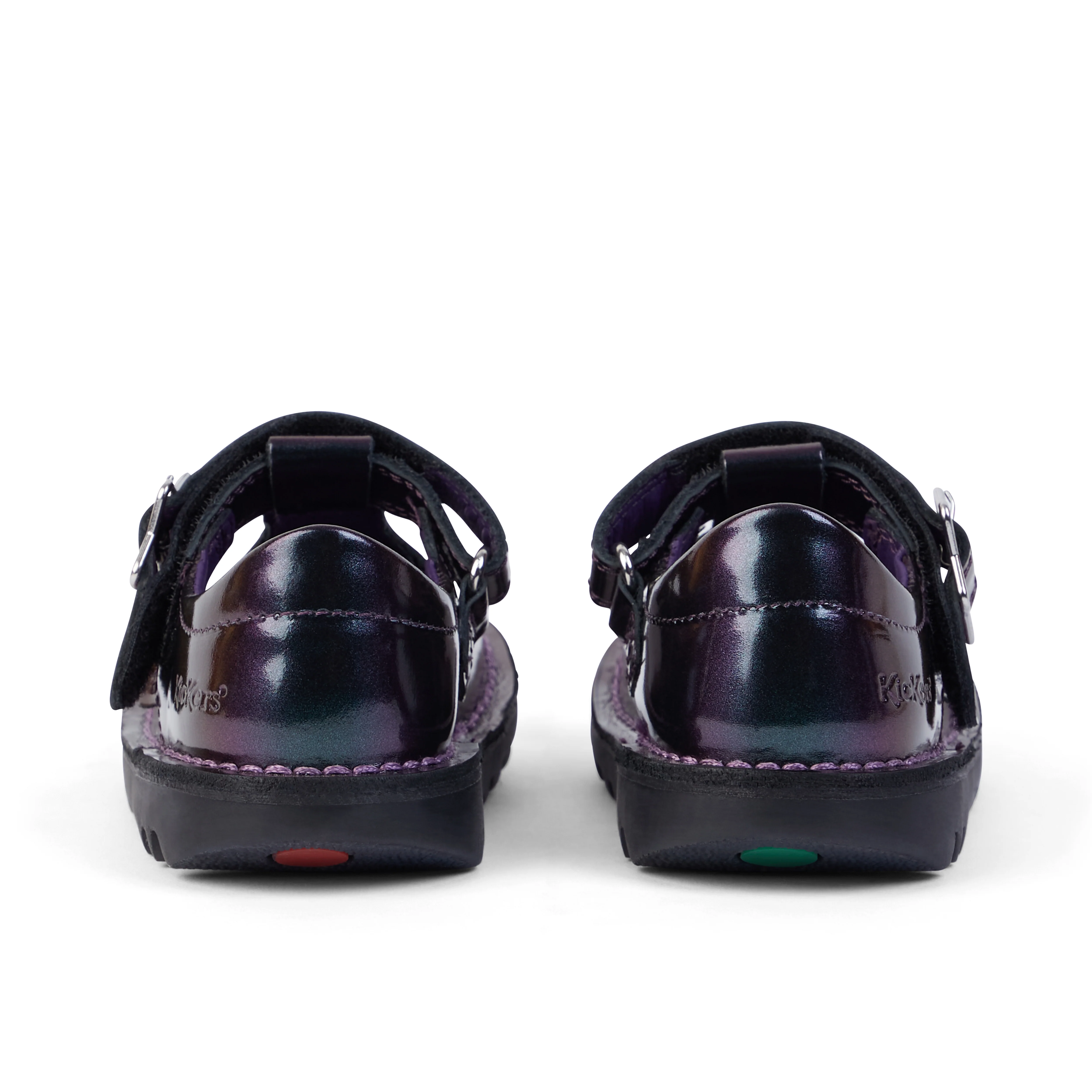 Infant Girl's Kick T-Bar Galactic Patent Leather Purple - Image 5