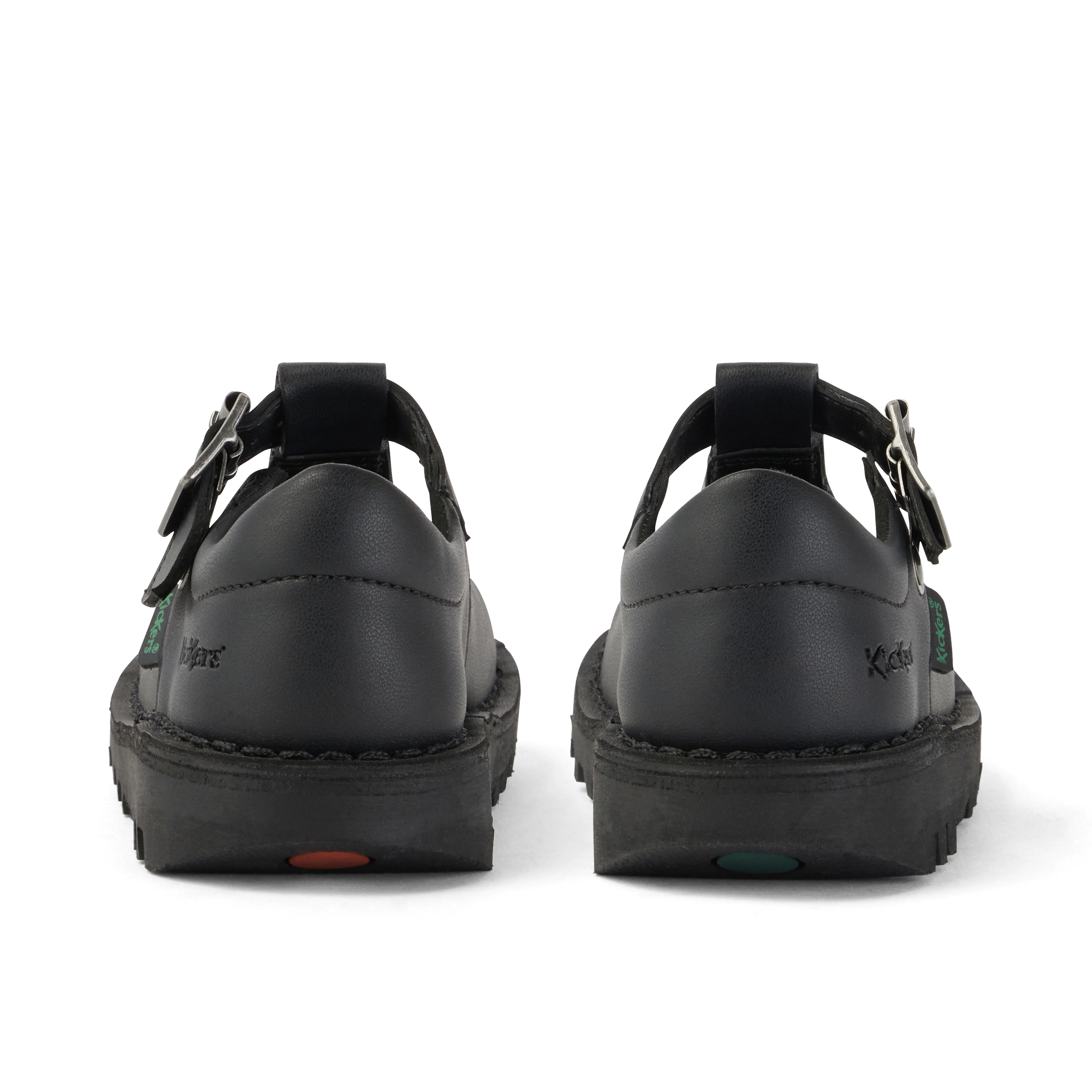Infant Girls Kick T Bar Leather Alternative Black - Image 5