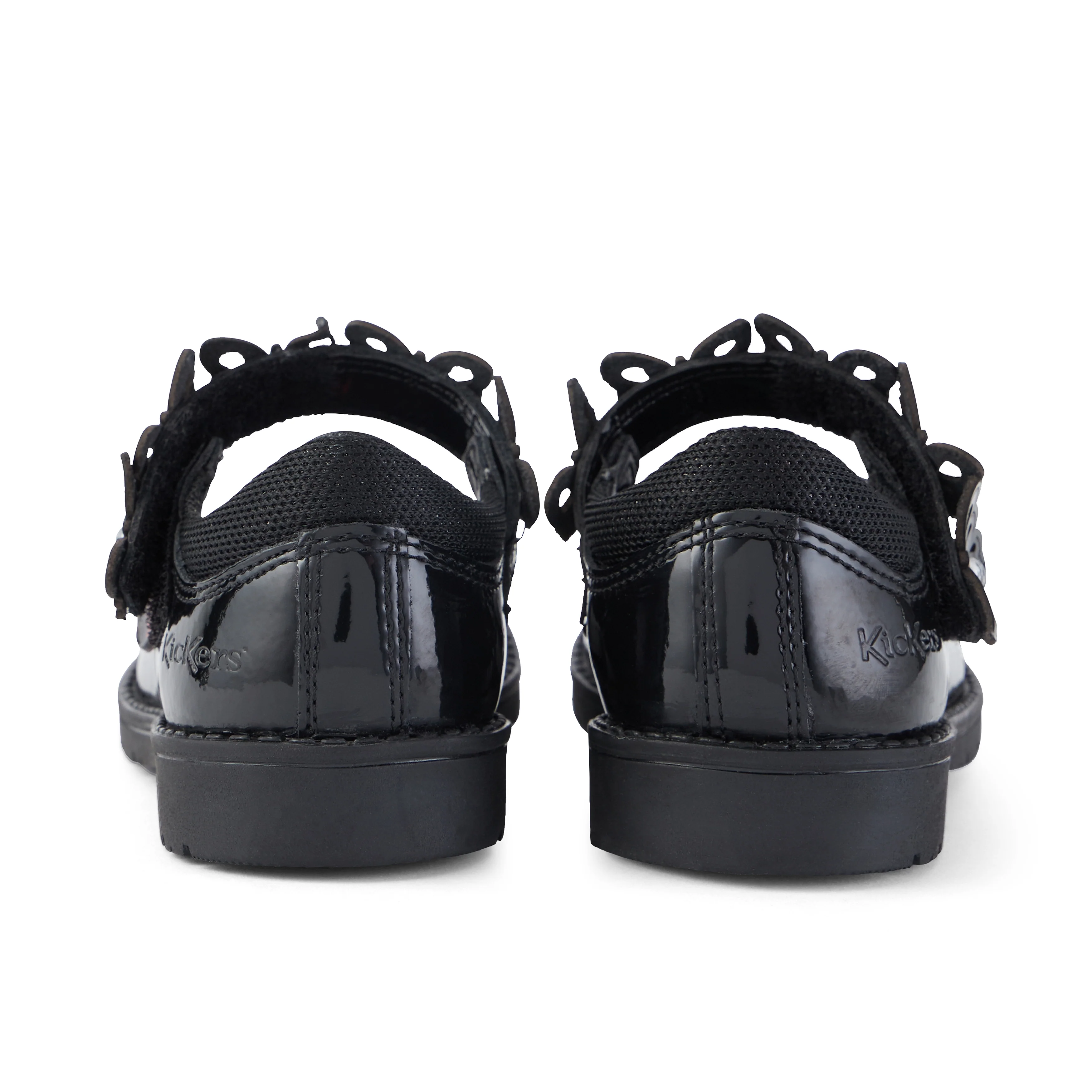 Infant Girls Lachly Butterfly Mj Patent Leather Black - Image 5