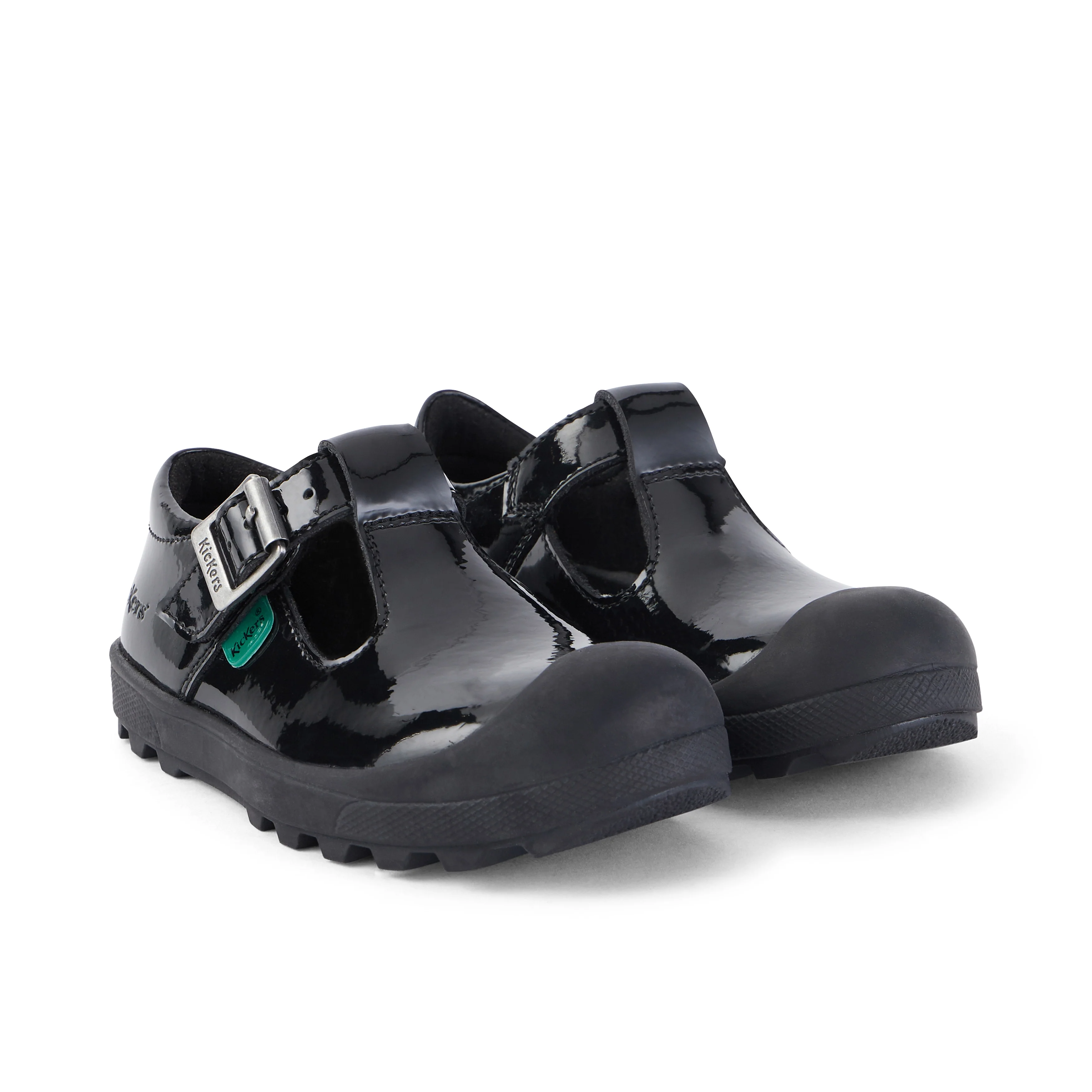 Infant Girls Plunk Mj Patent Leather Black - Image 3
