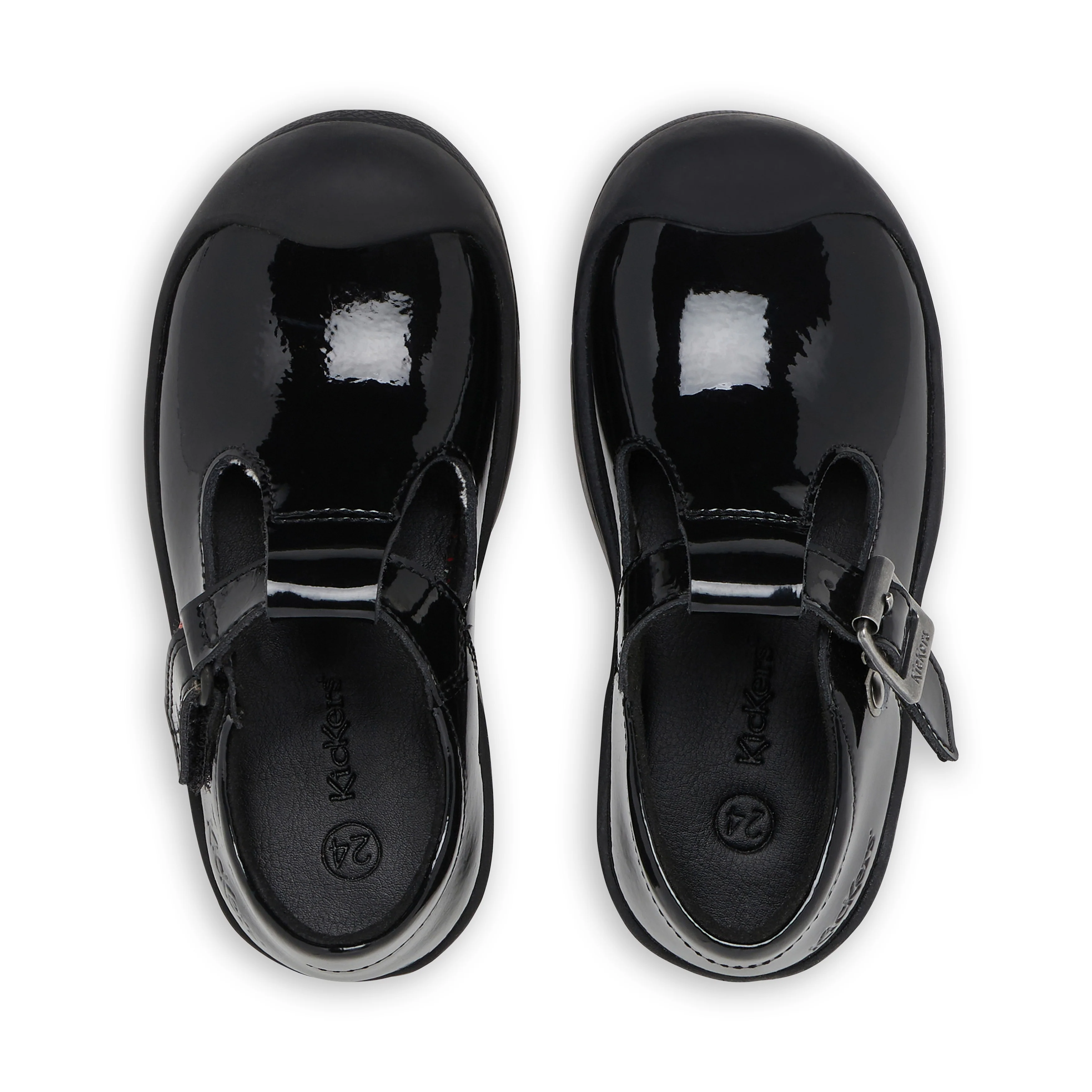 Infant Girls Plunk Mj Patent Leather Black - Image 4