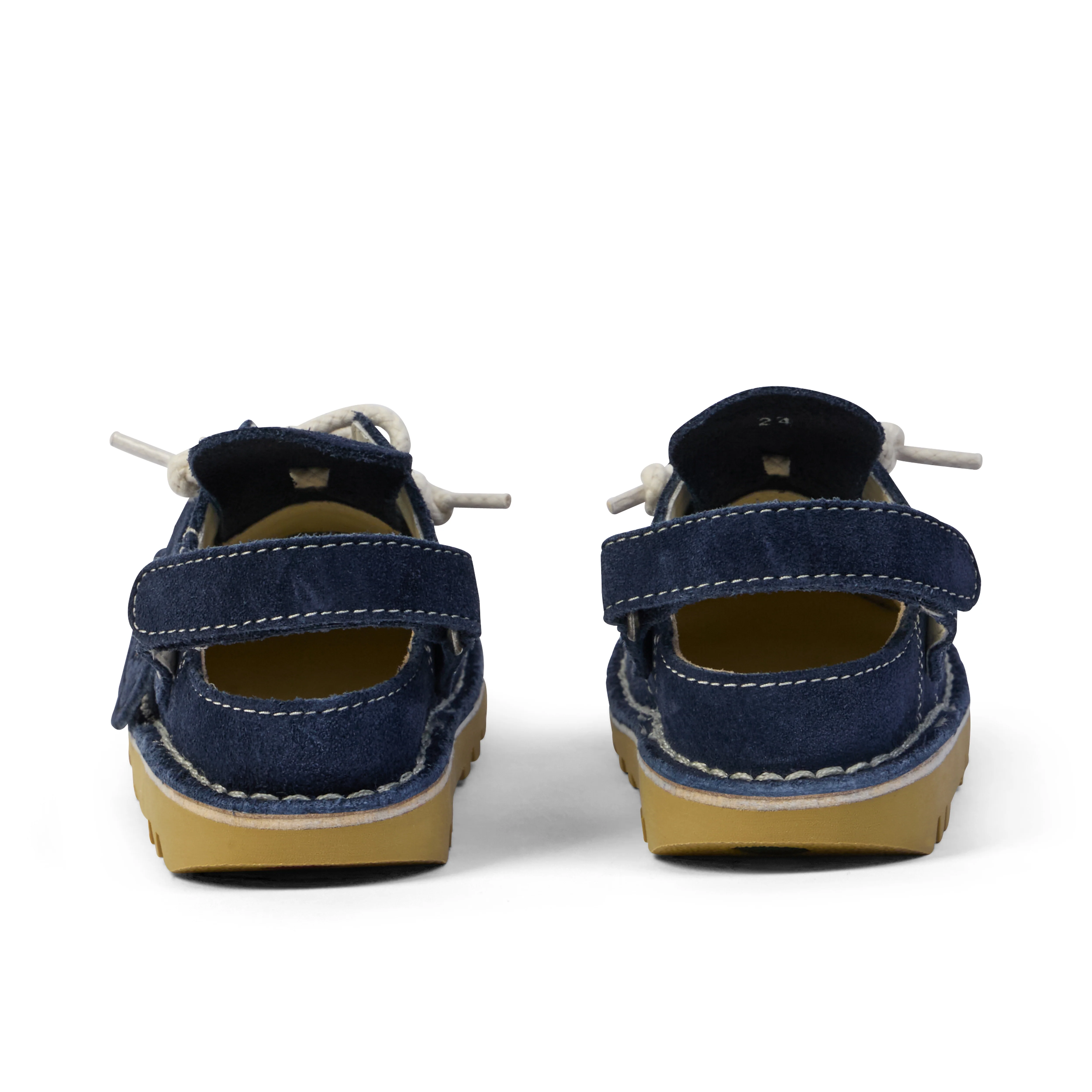 Infant Unisex Kick Mule Suede Navy - Image 5