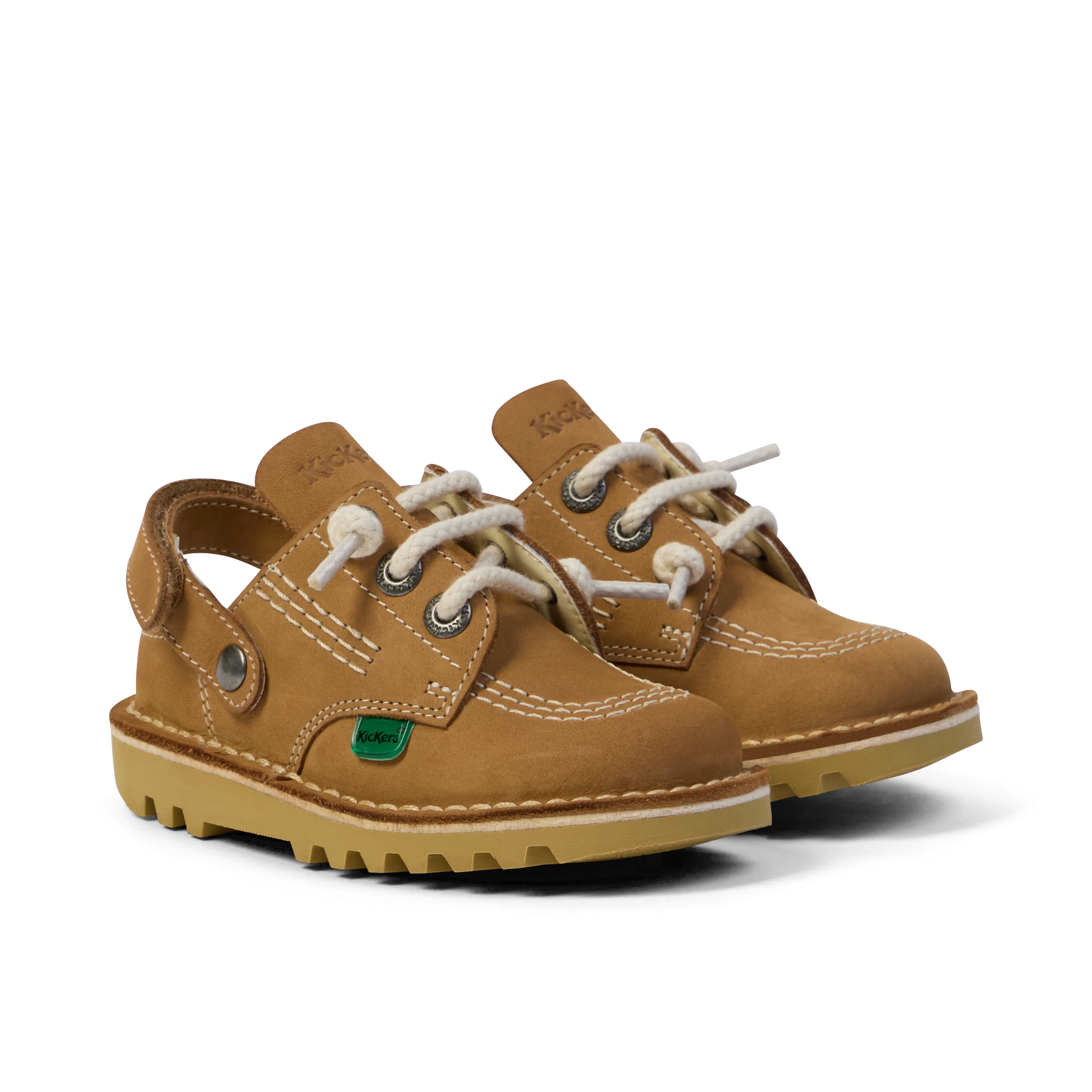 Infant Unisex Kick Mule Tan - Image 3