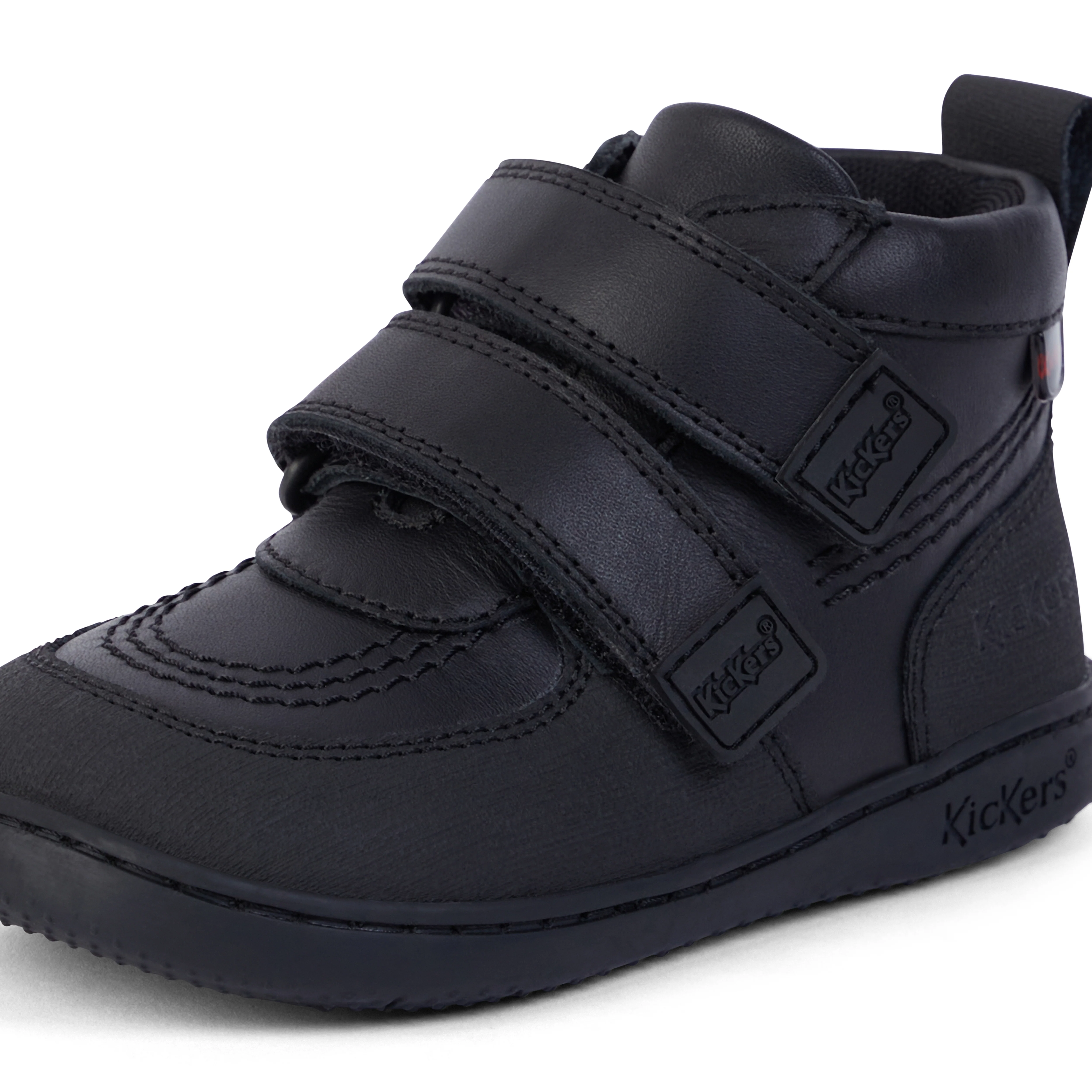 Infant Unisex Playflex Hi Vel Leather Black - Image 6