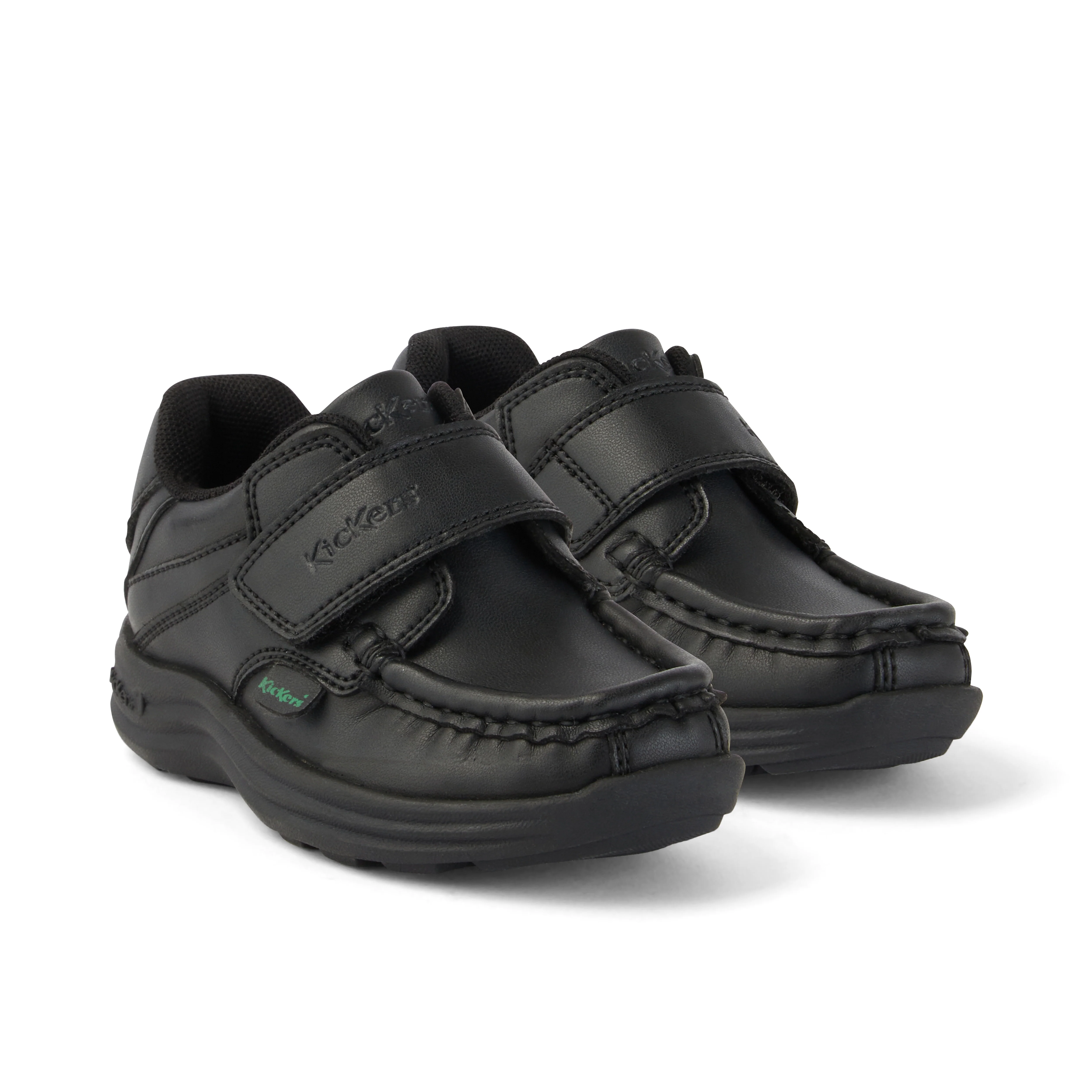 Infant Unisex Reasan Strap Leather Alternative Black - Image 3