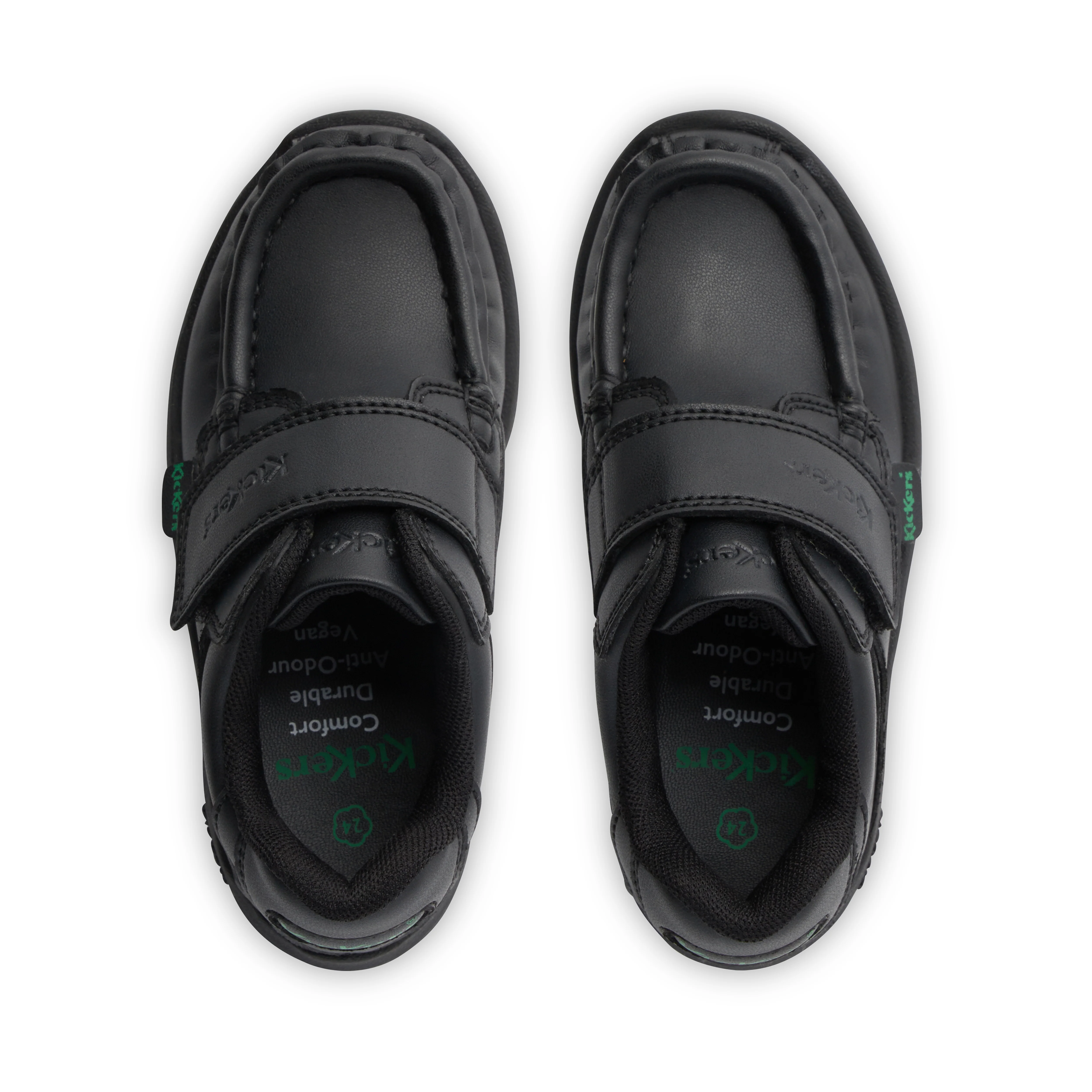 Infant Unisex Reasan Strap Leather Alternative Black - Image 4