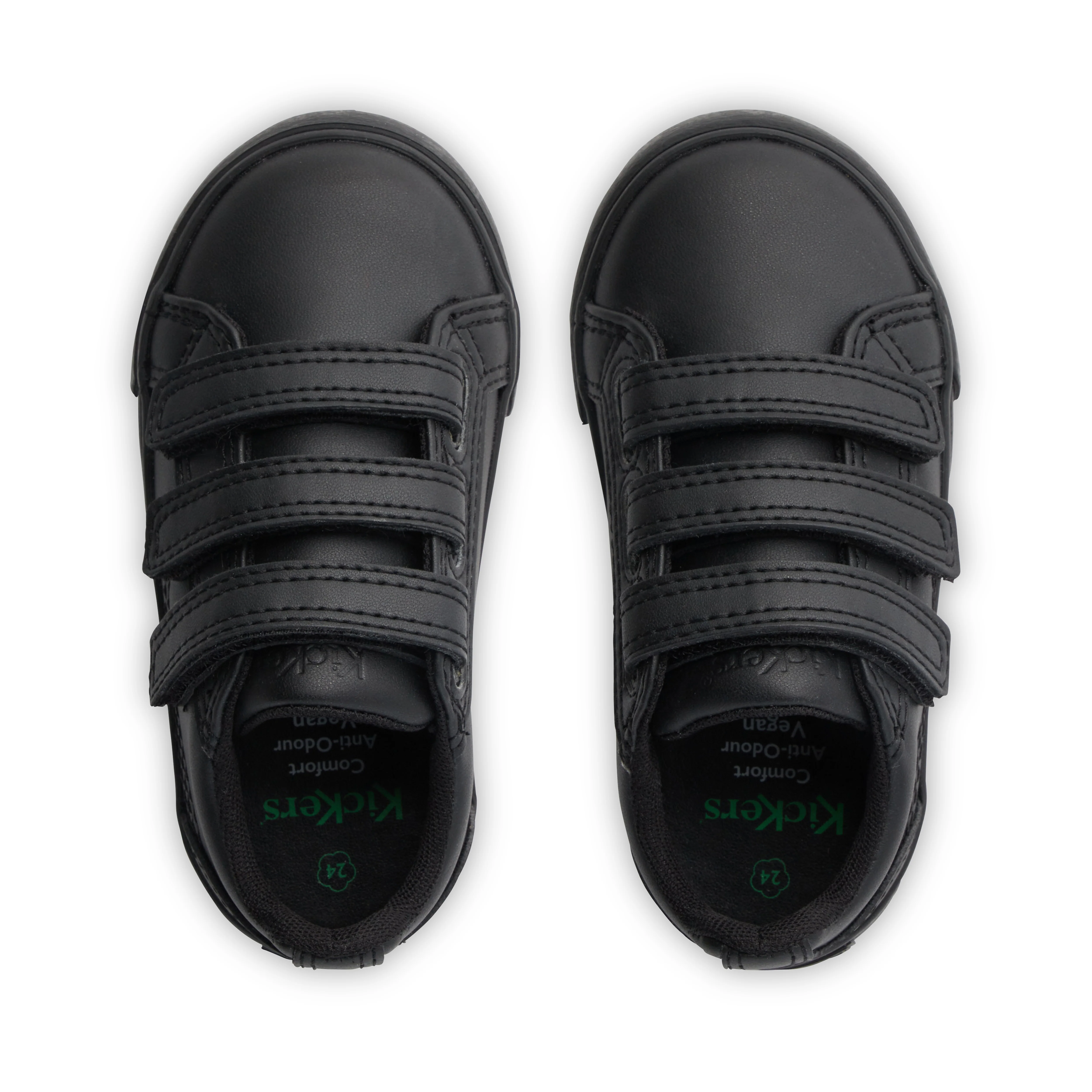 Infant Unisex Tovni Trip Leather Alternative Black - Image 4