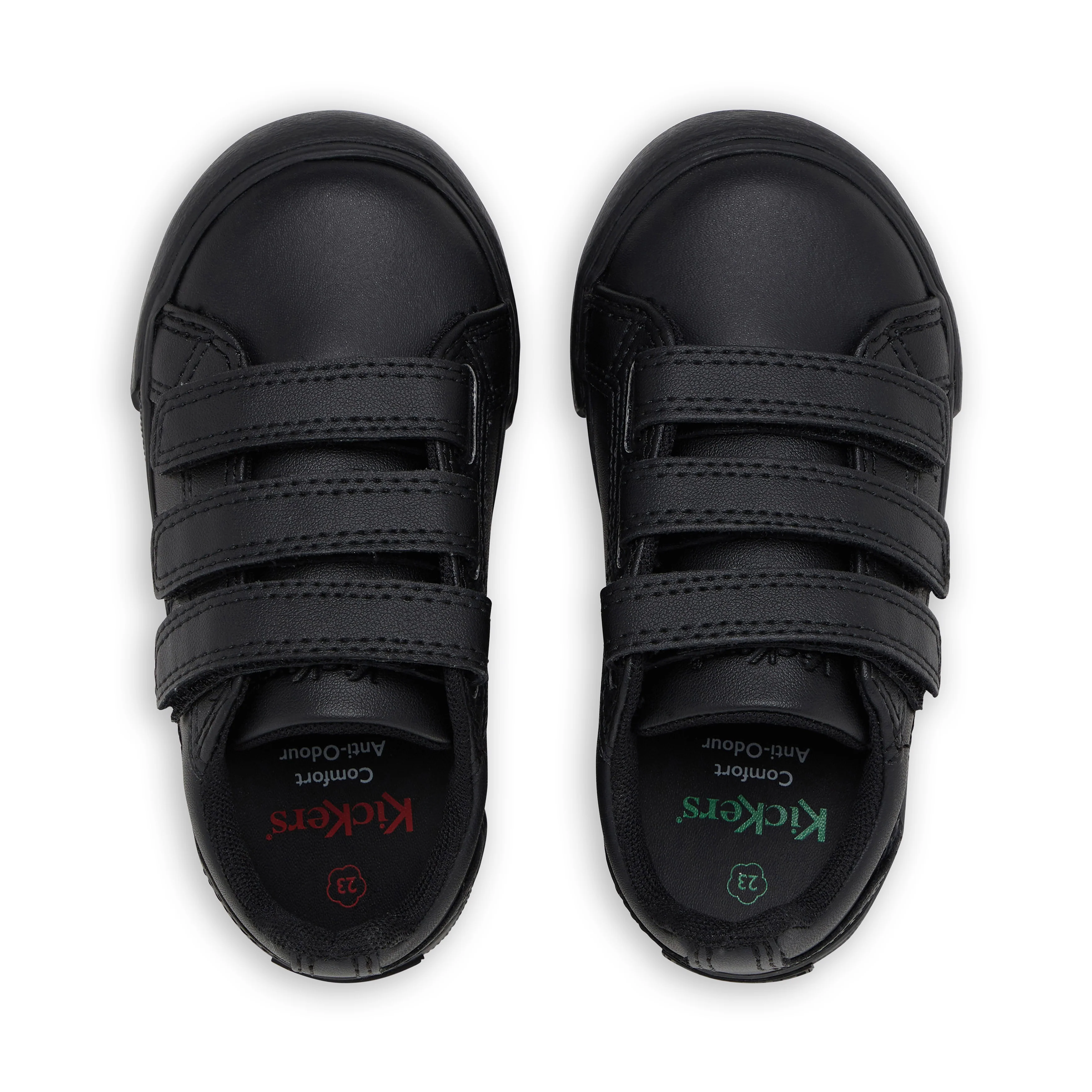 Infant Unisex Tovni Trip Leather Black - Image 4