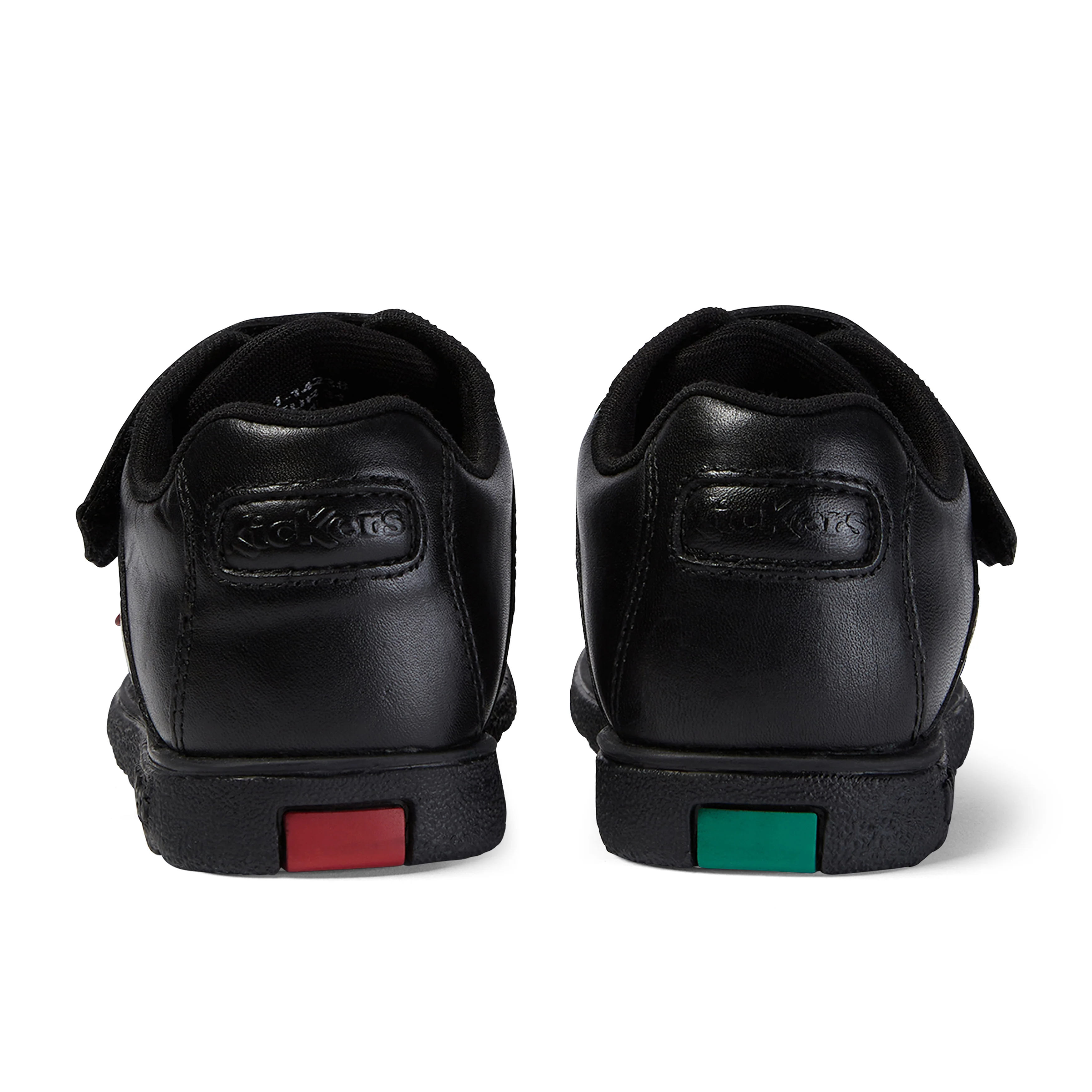 Junior Boys Fragma Twin Vel Leather Black - Image 5