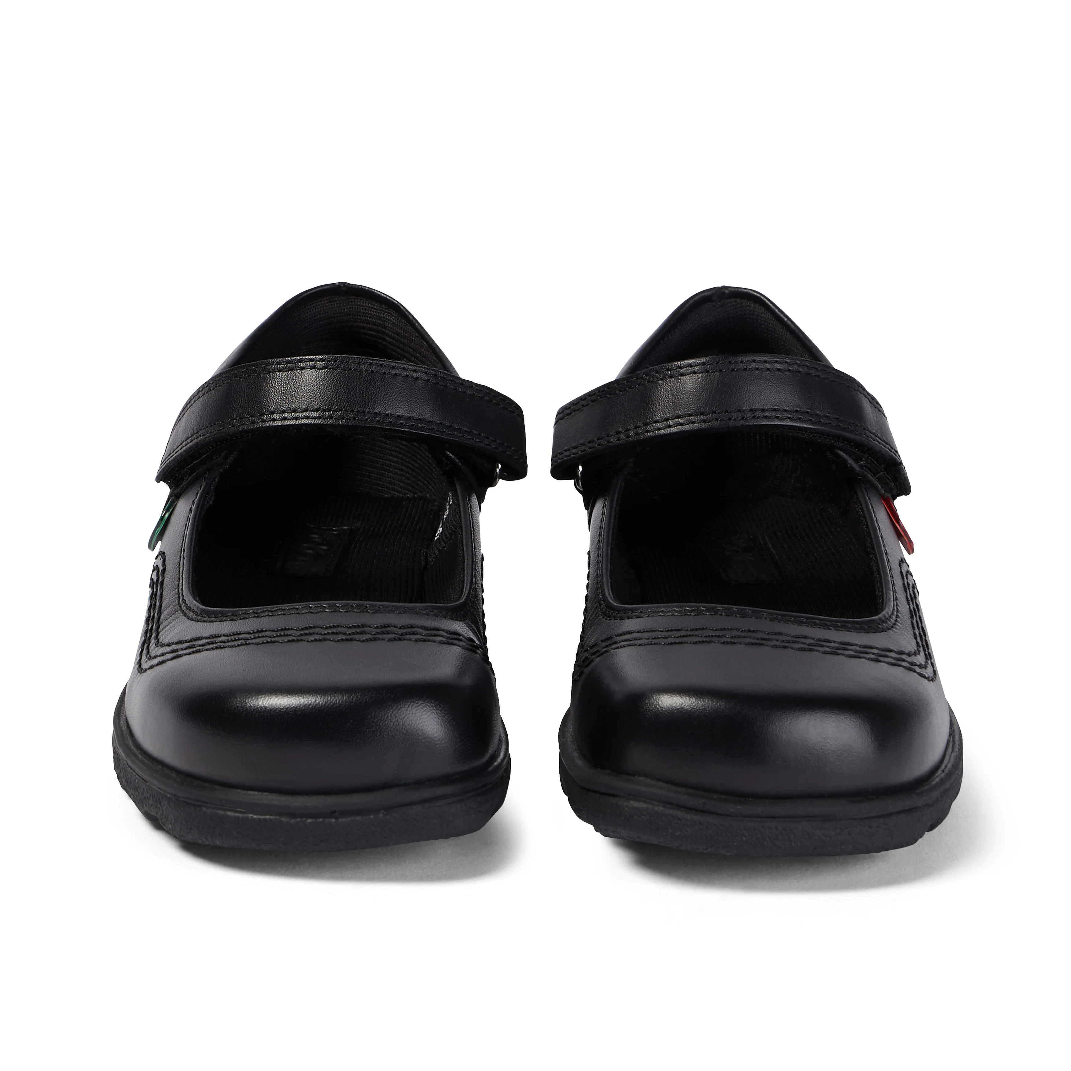 Junior Girls Fragma Pop Leather Black - Image 2