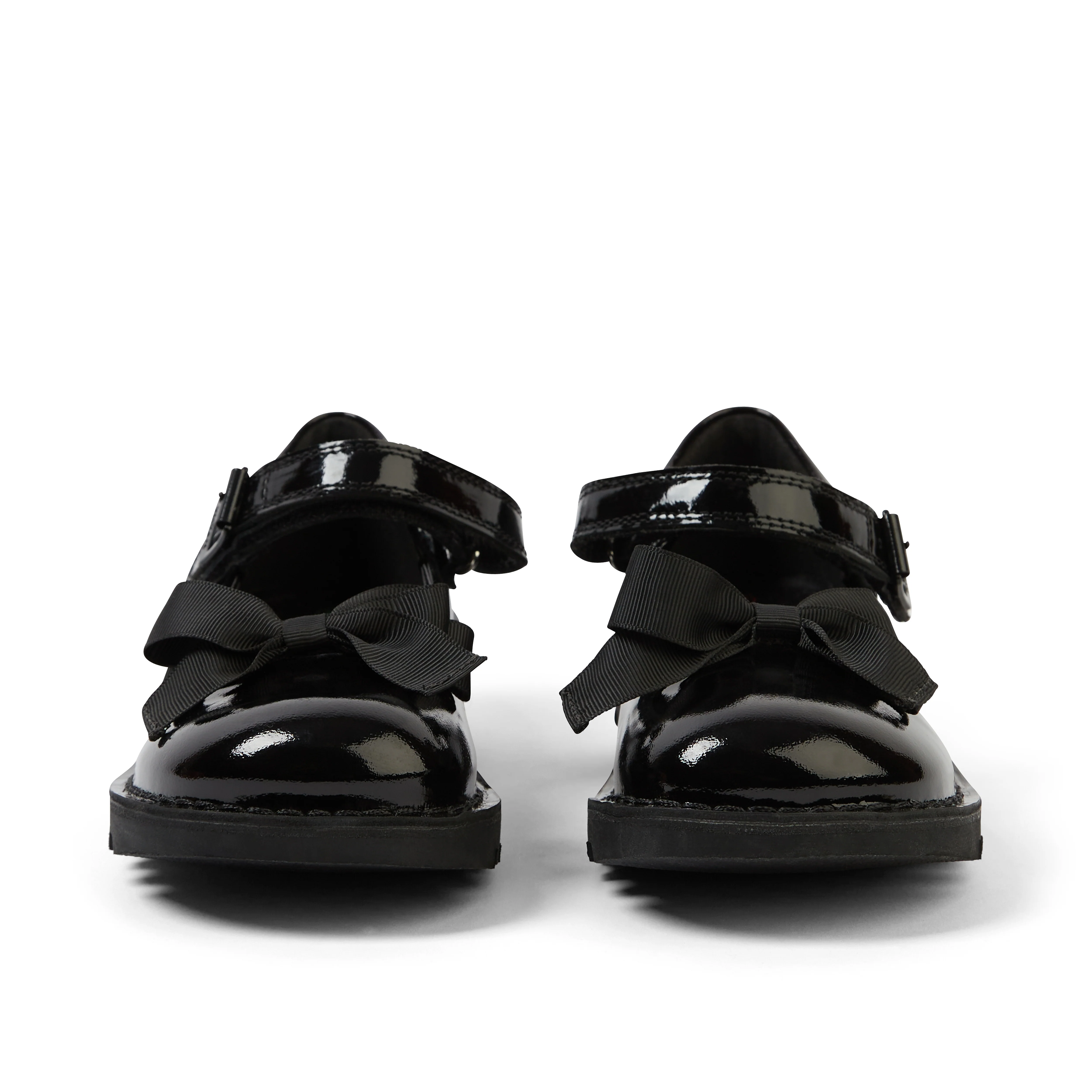 Junior Girls Kick Mj Bow Patent Leather Black - Image 2