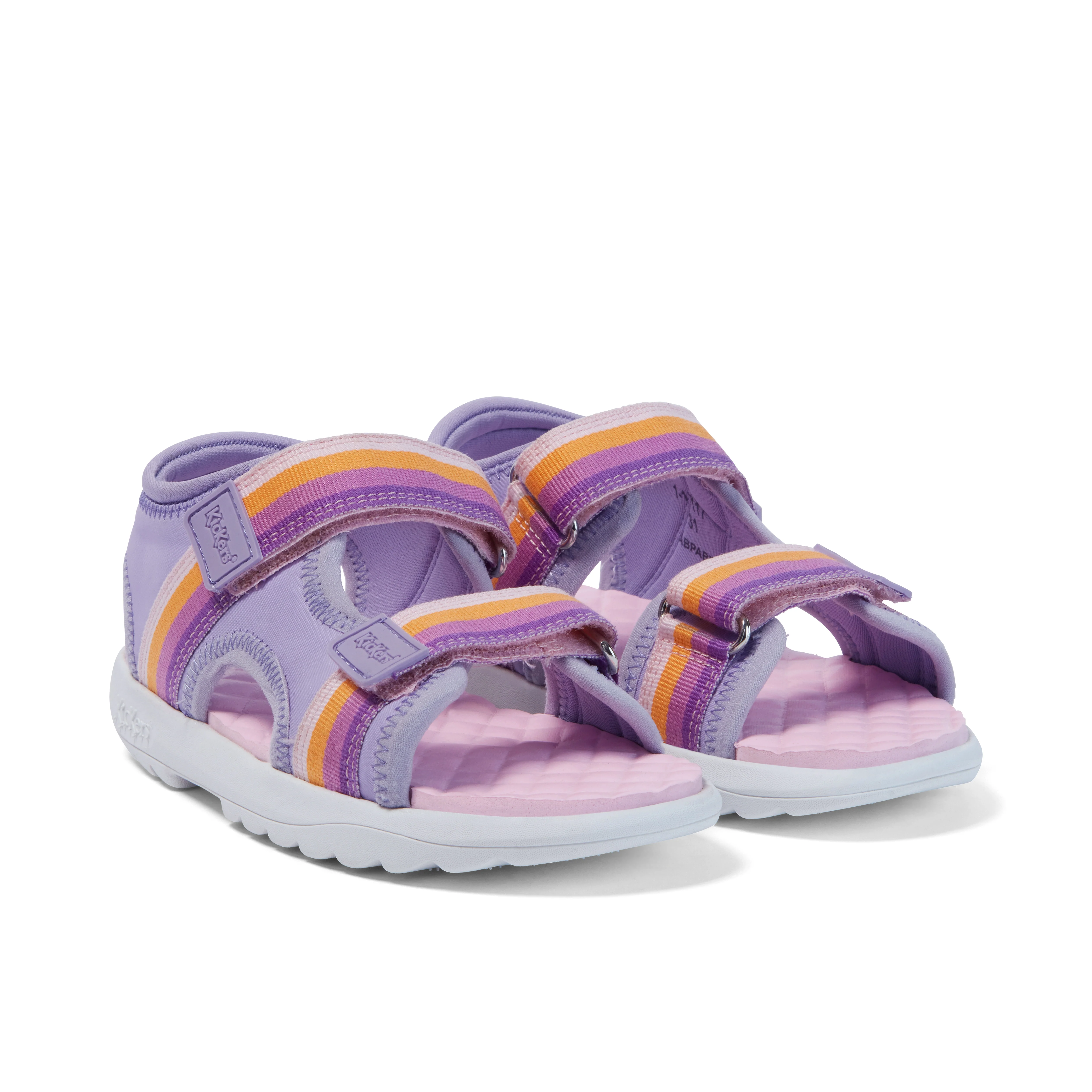 Junior Girls Kickster Sandal Purple - Image 3