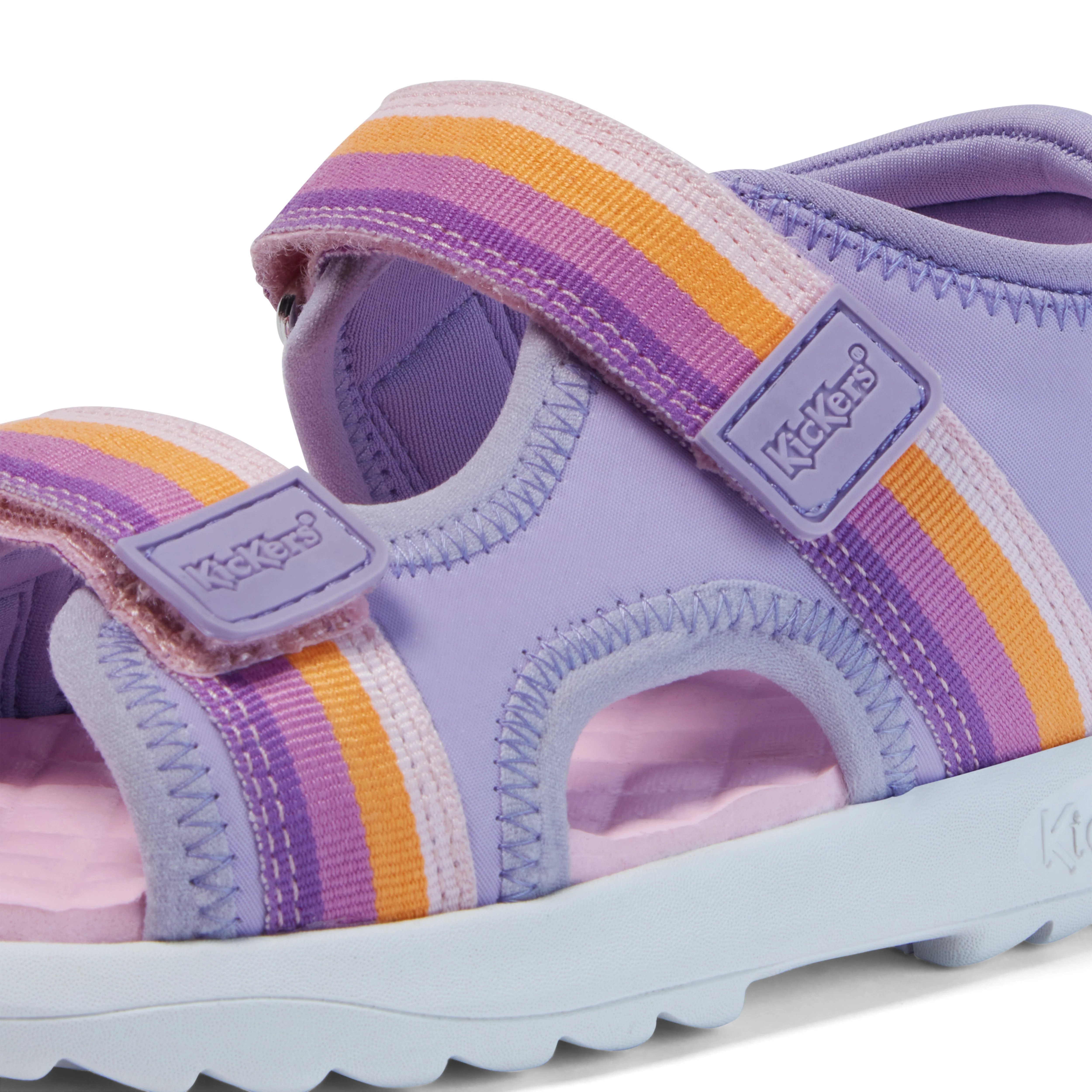 Junior Girls Kickster Sandal Purple - Image 6