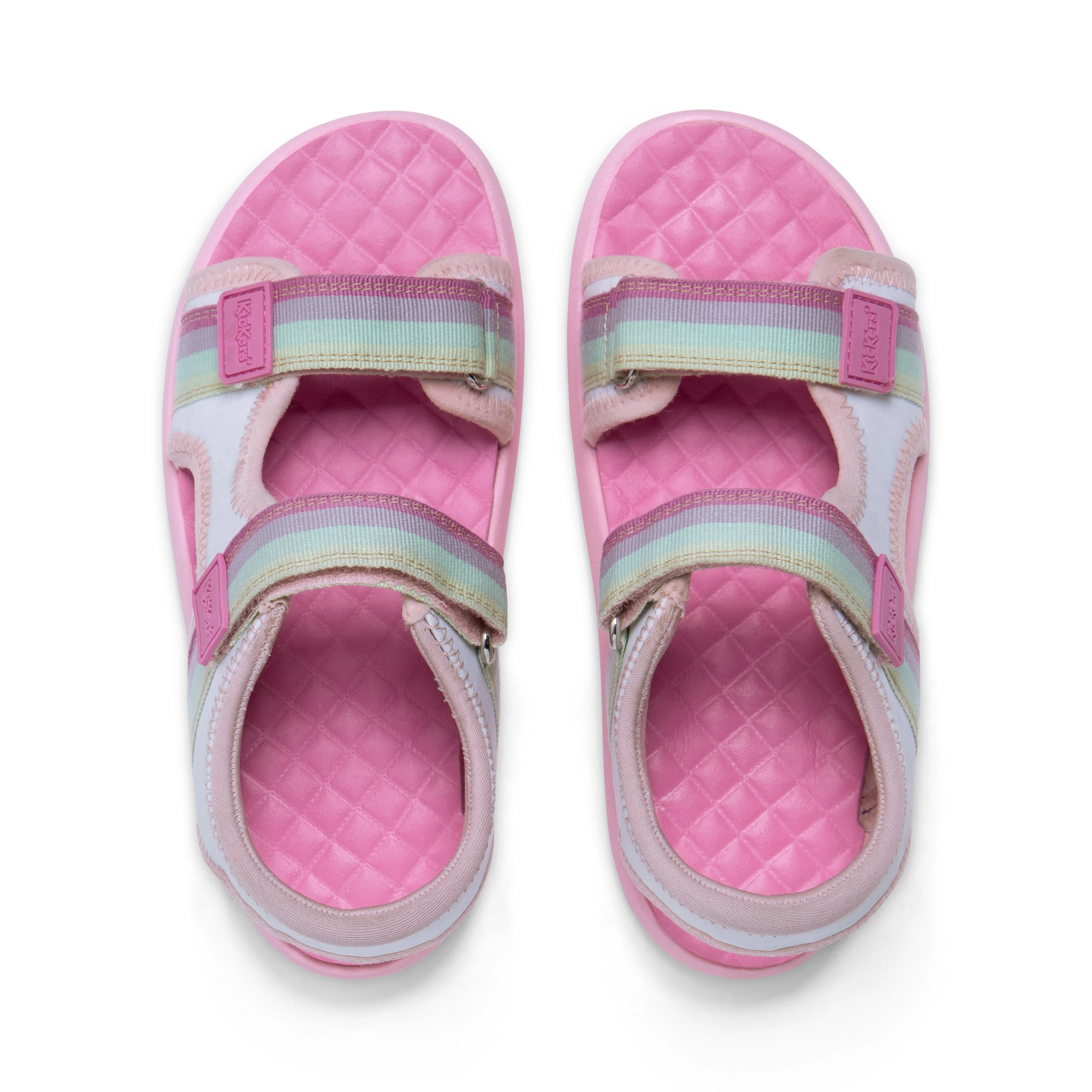 Junior Girls Kickster Sandal White - Image 4