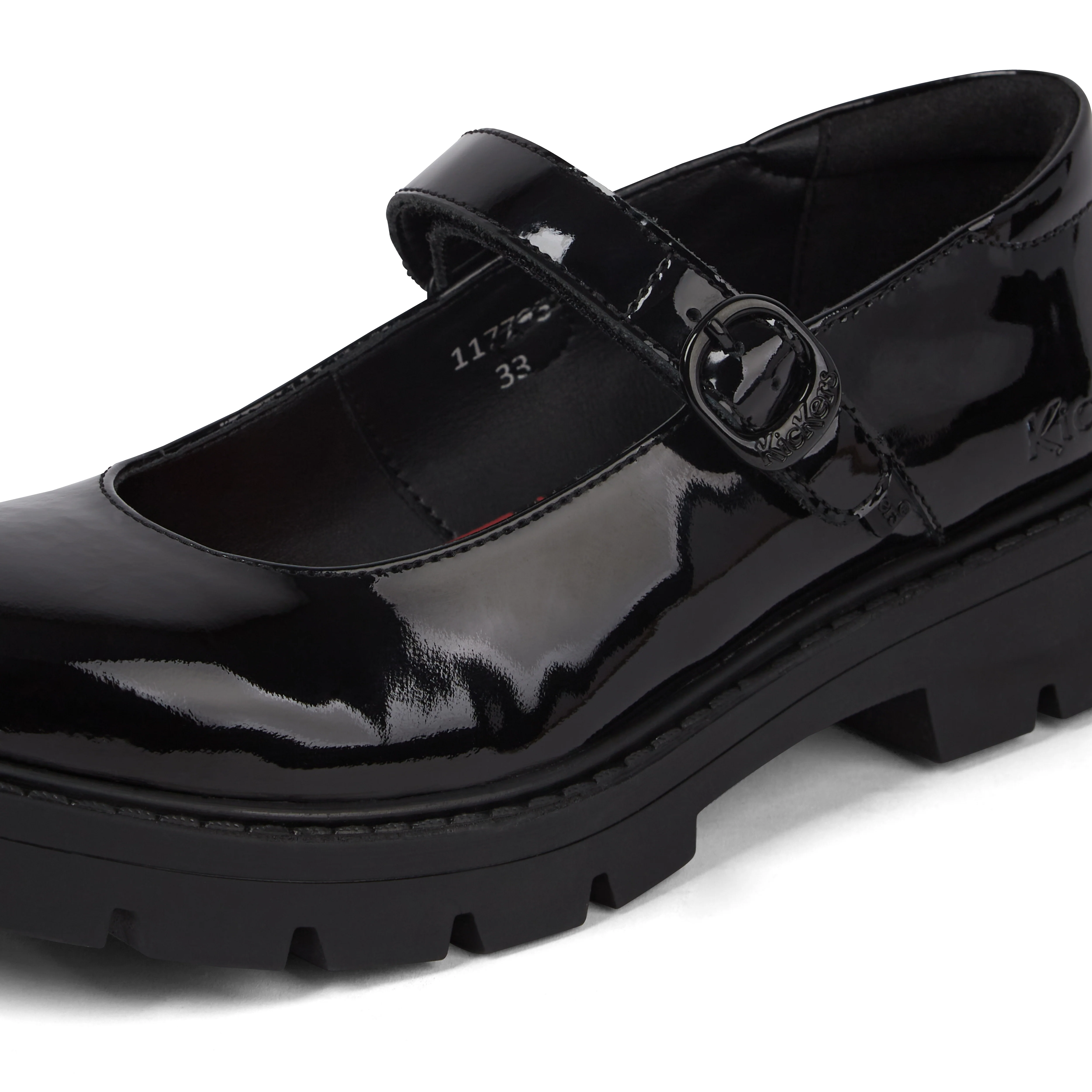 Junior Girls Kori Mj Doll Patent Leather Black - Image 6