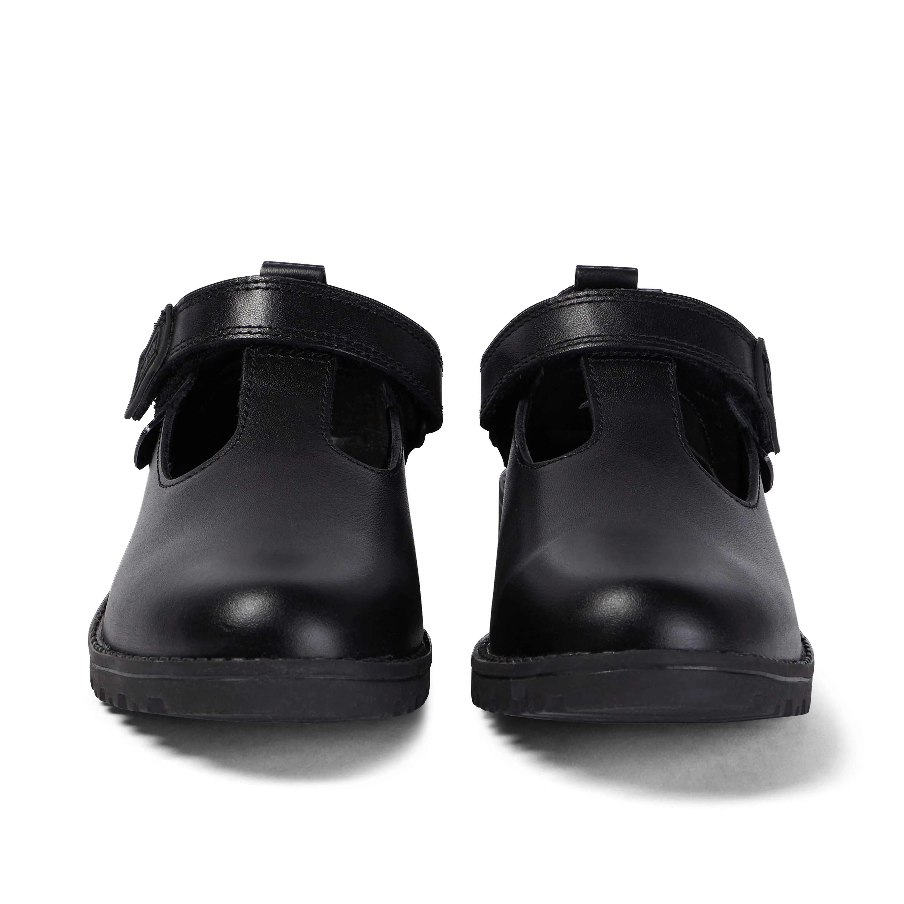 Junior Girls Lachly T-Bar Leather Black - Image 2
