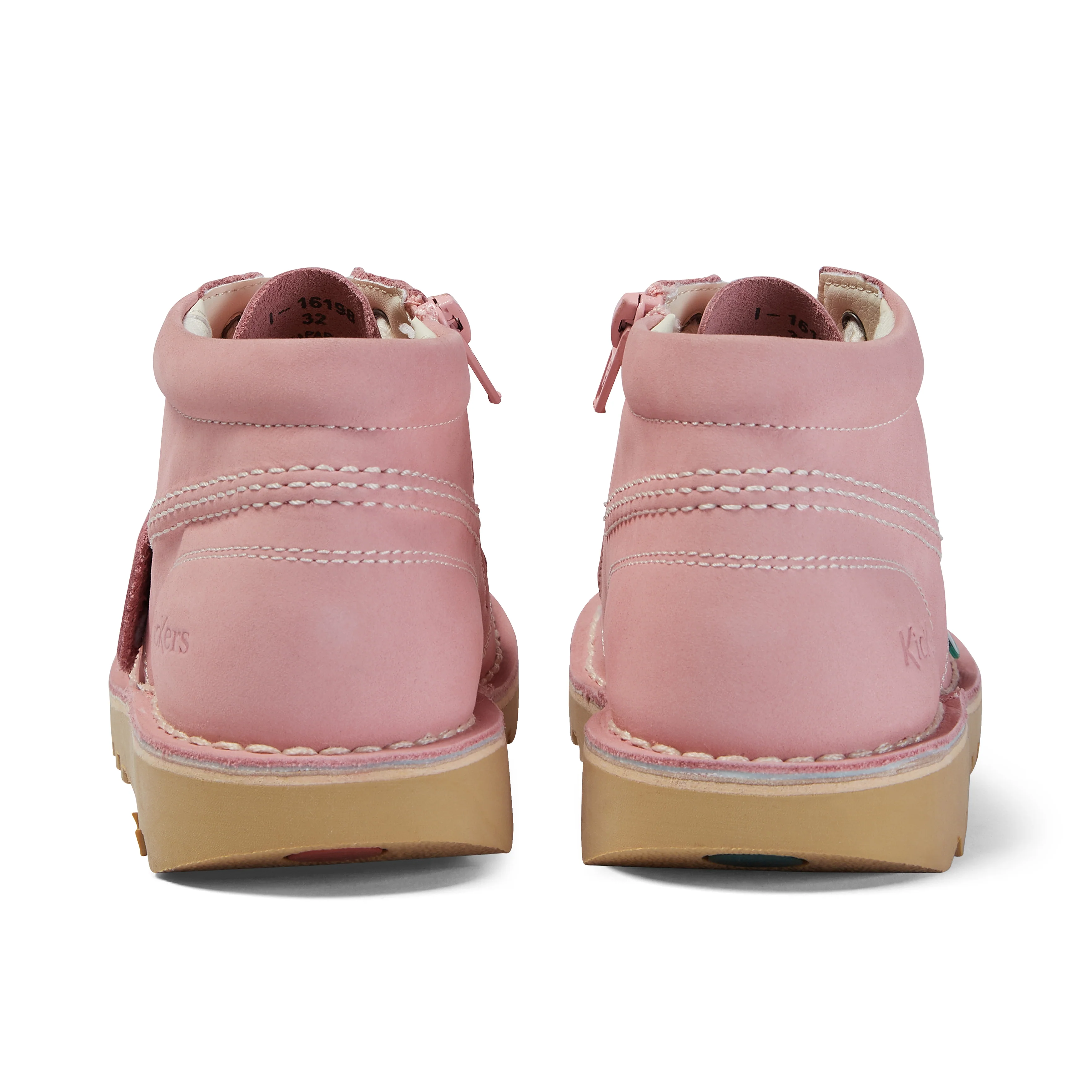 Junior Unisex Kick Hi Zip Nubuck Light pink - Image 5