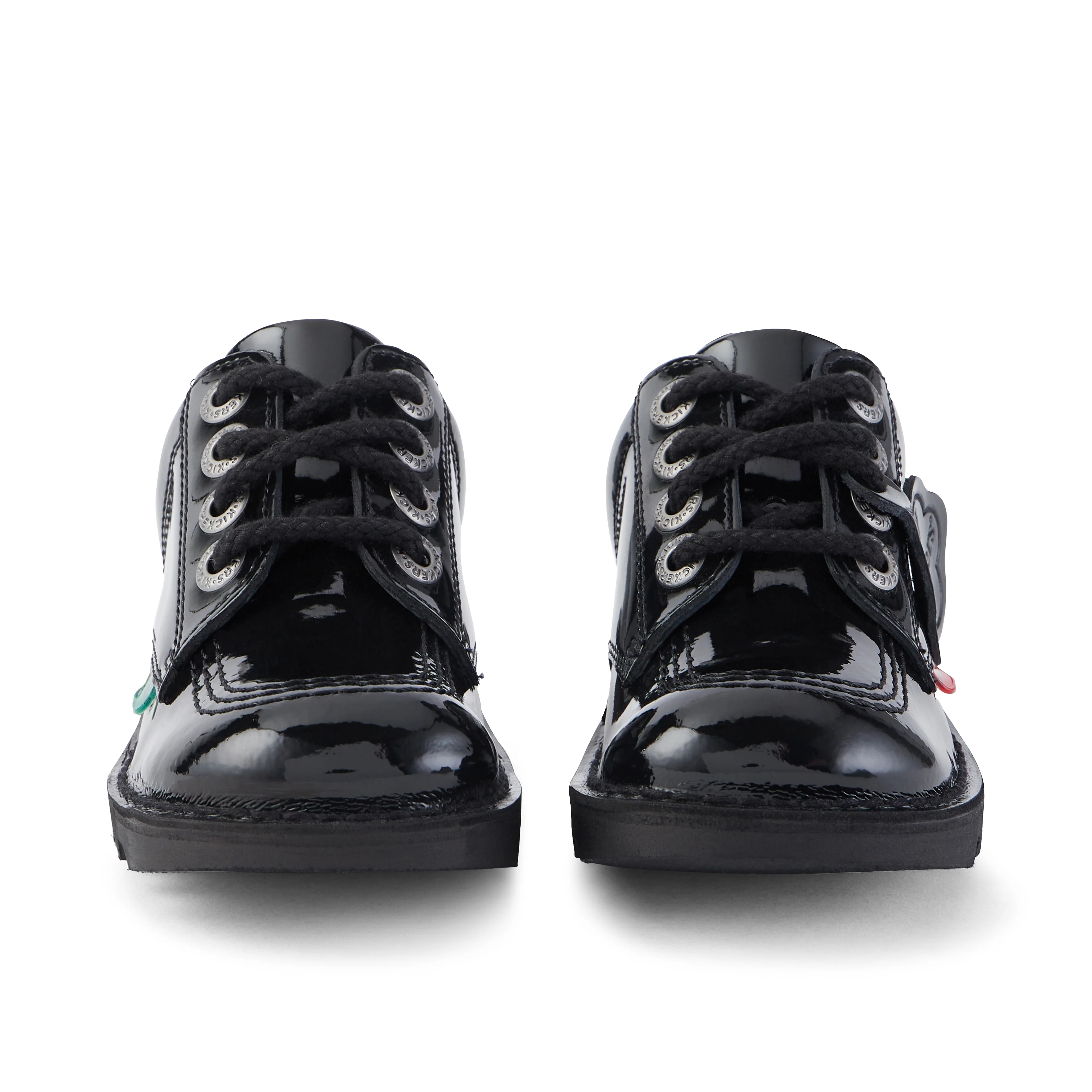 Junior Unisex Kick Lo Patent Leather Black - Image 2