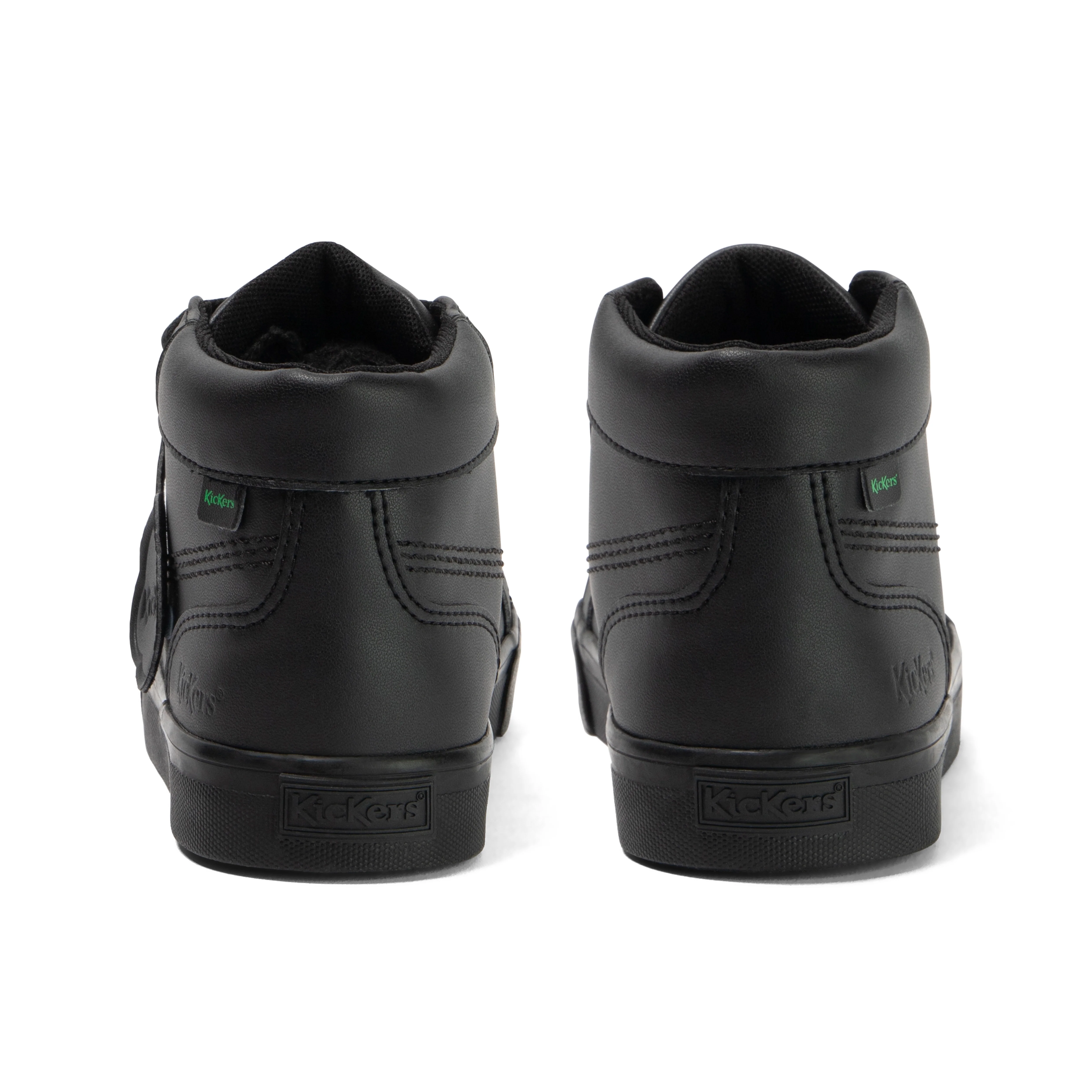 Junior Unisex Tovni Hi Leather Alternative Black - Image 5