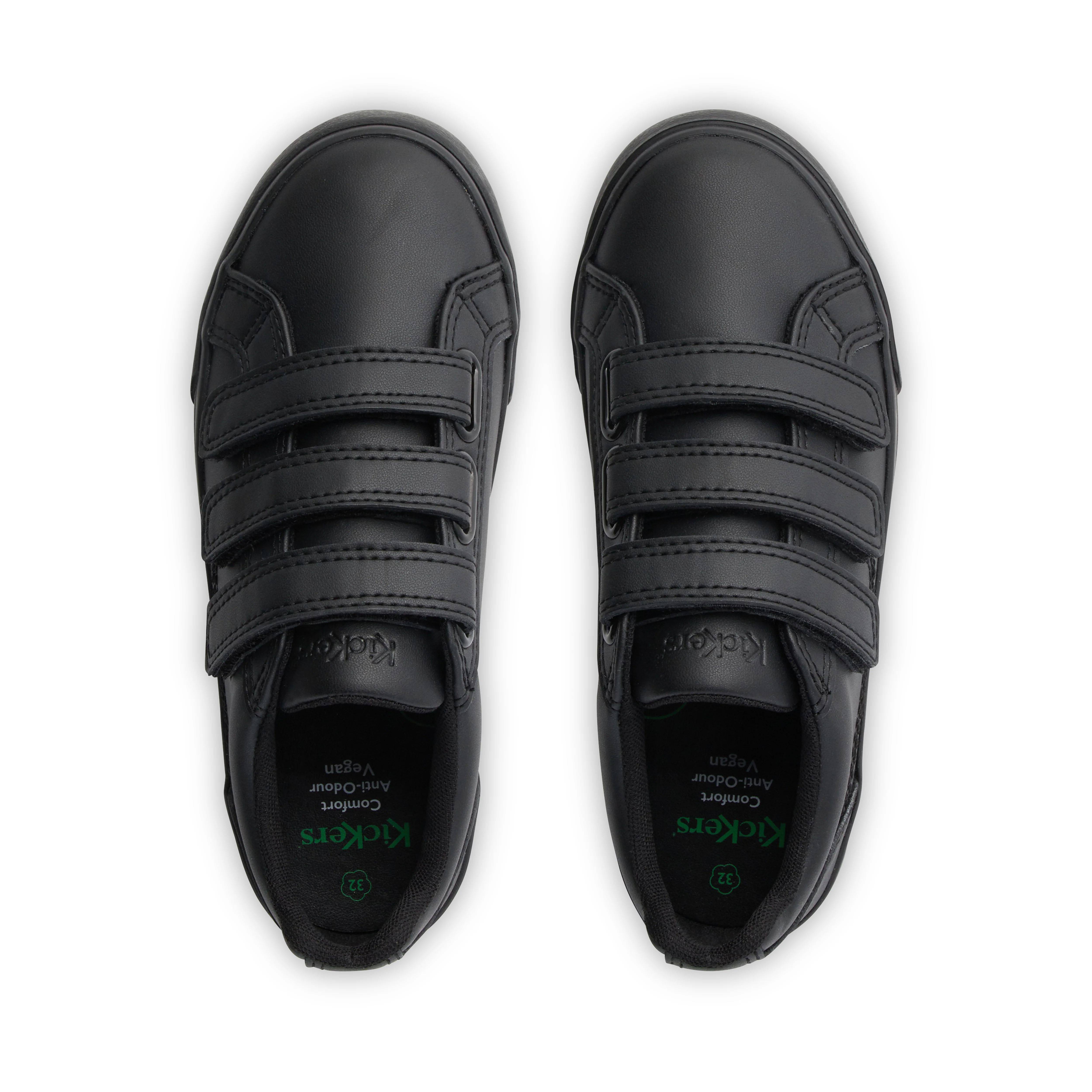 Junior Unisex Tovni Trip Leather Alternative Black - Image 3